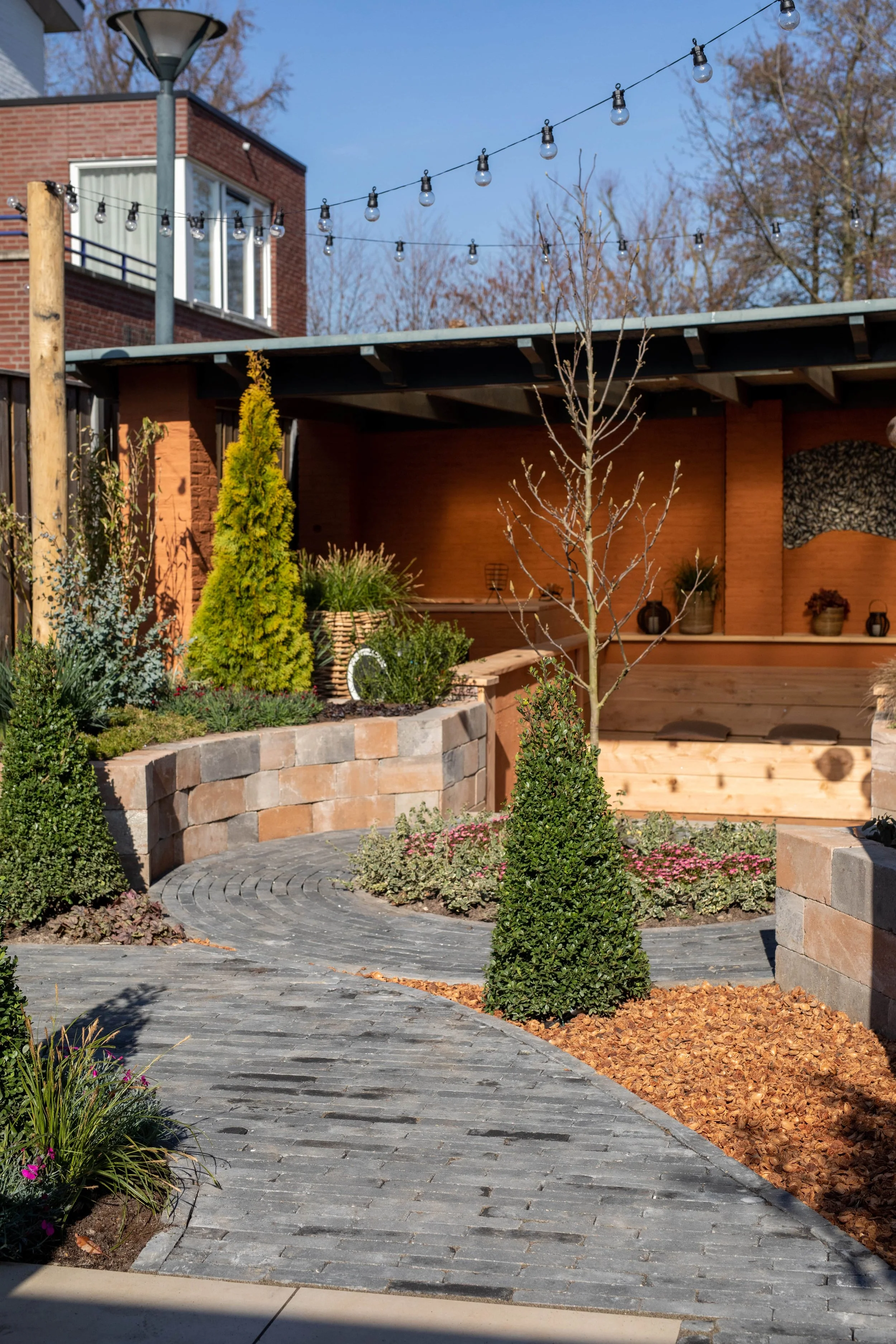 Getrommelde Retrostones Antraciet