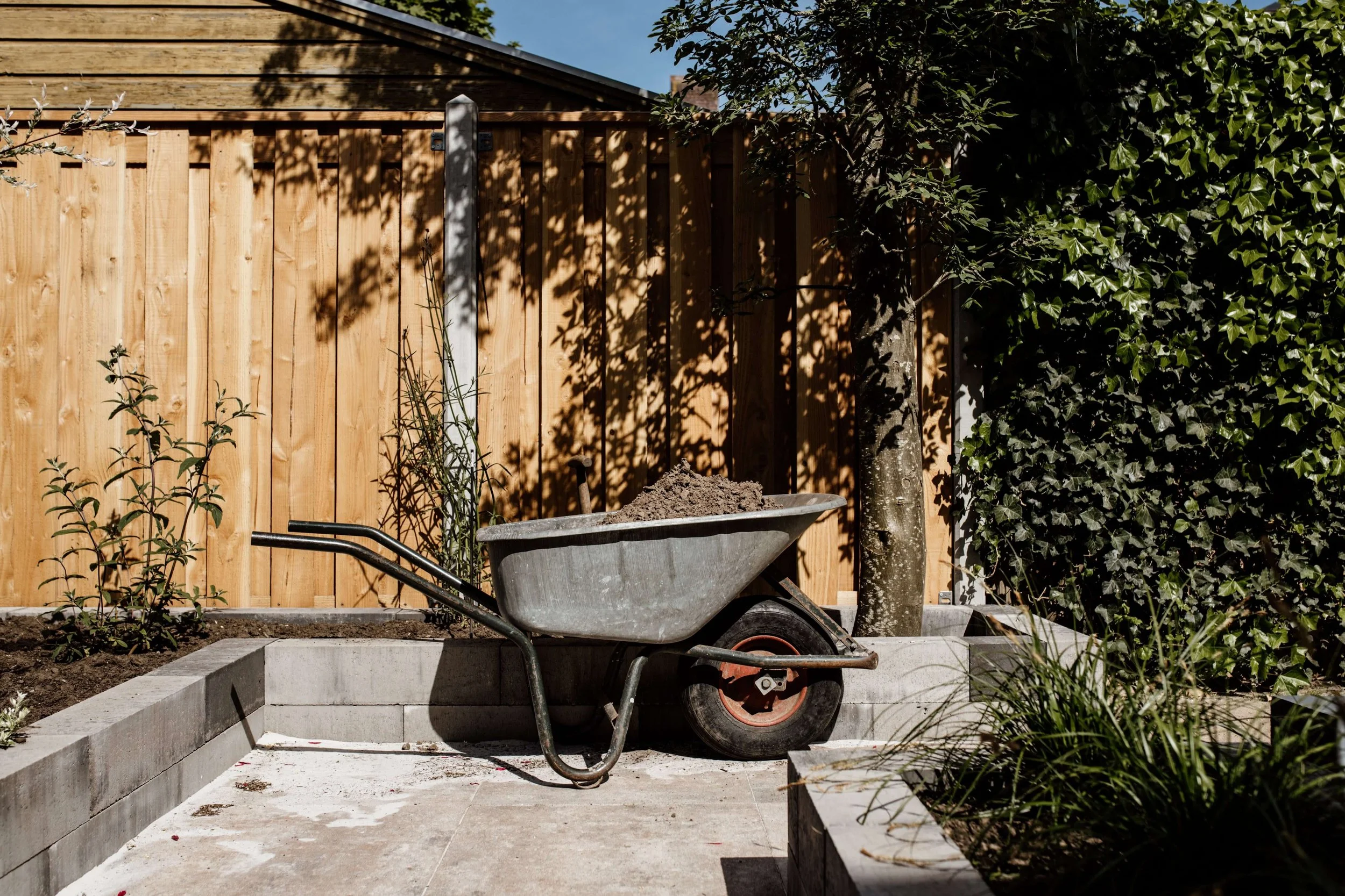 Heuveltuin  - tuintegels