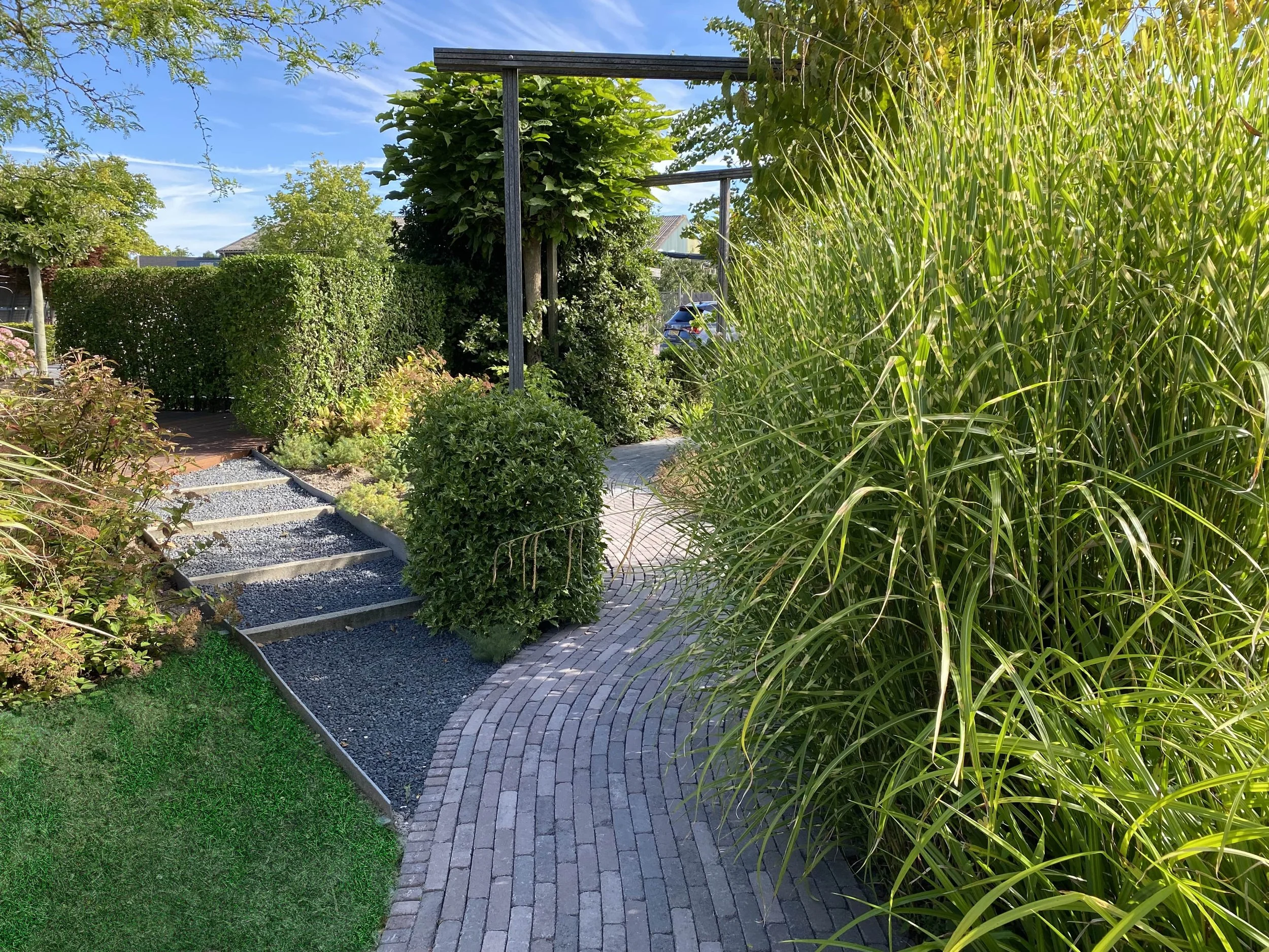 Getrommelde bestrating Putten