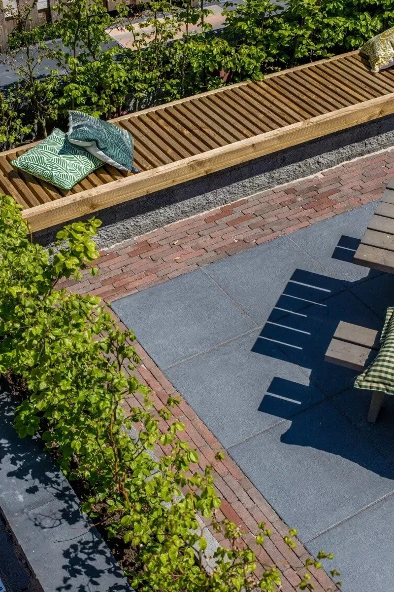 Terras gebakken klinkers