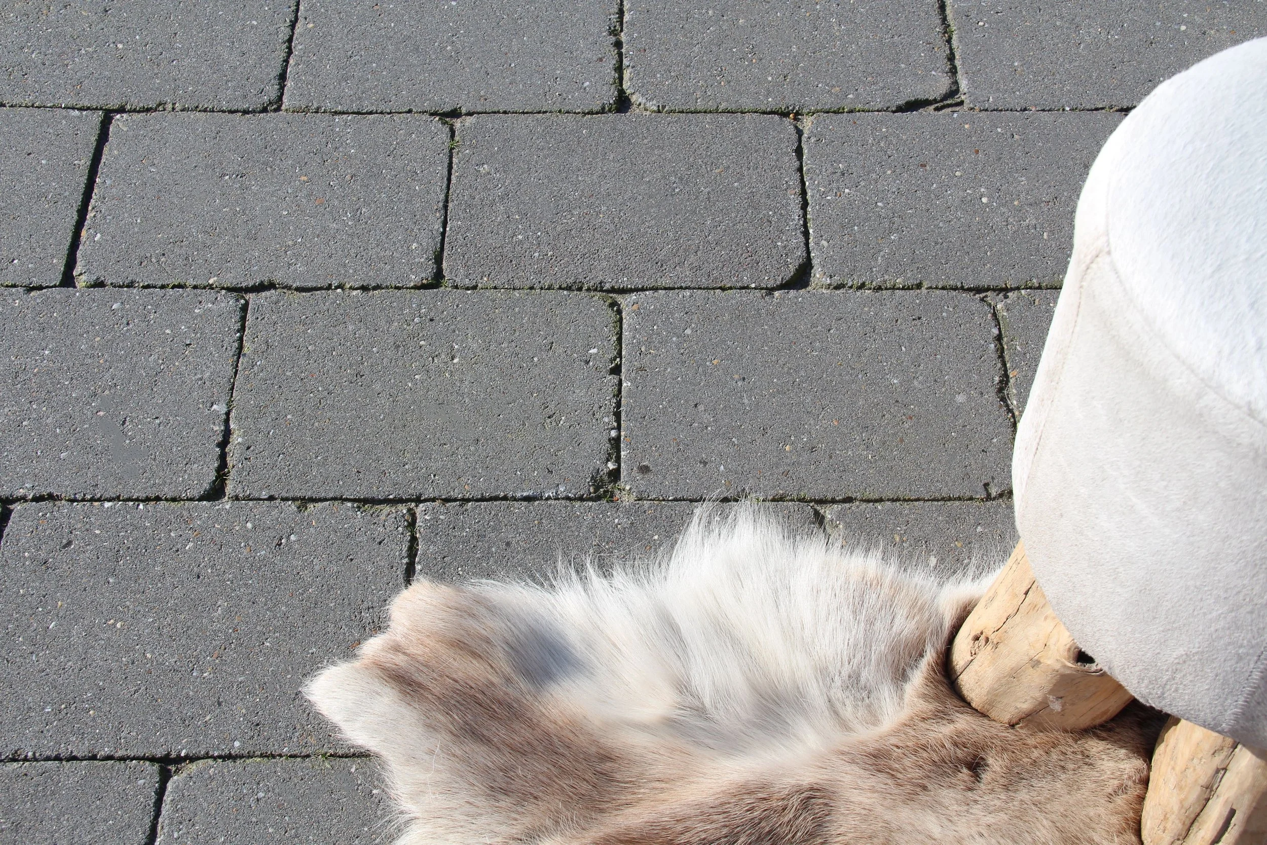 Pebblestones getrommelde bestrating