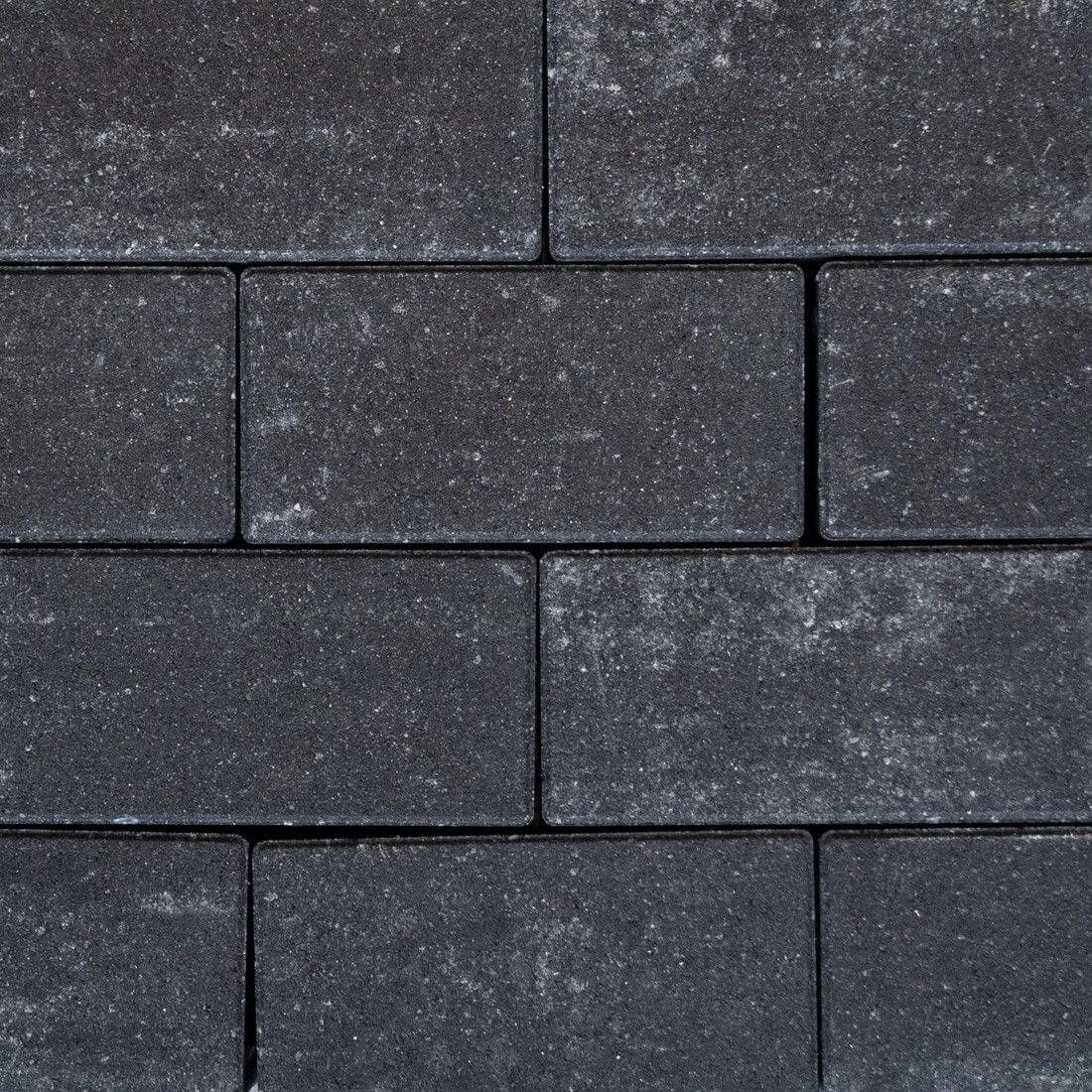 Sierbetonklinker Drive Night Zwart-Grijs