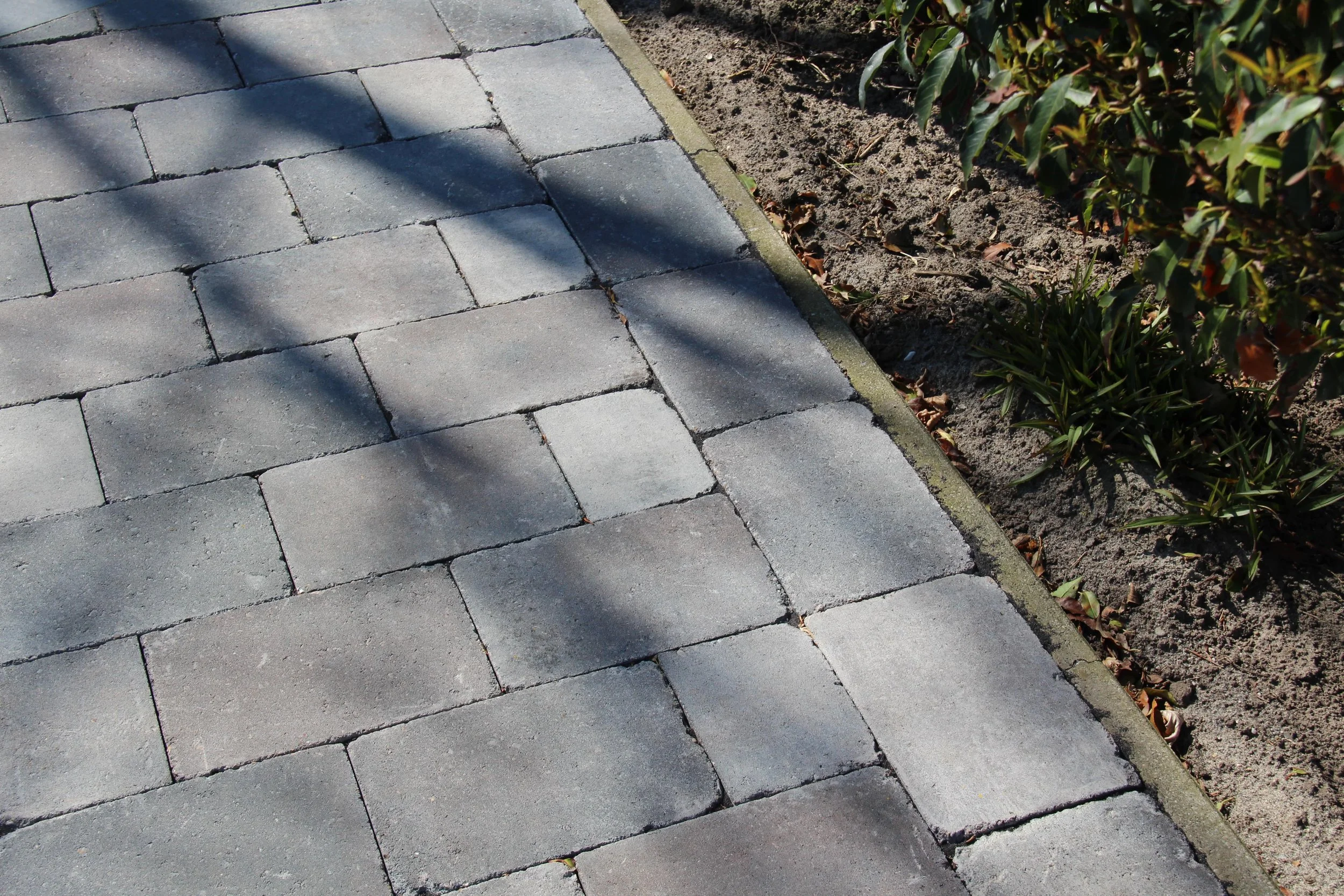 Getrommelde bestrating