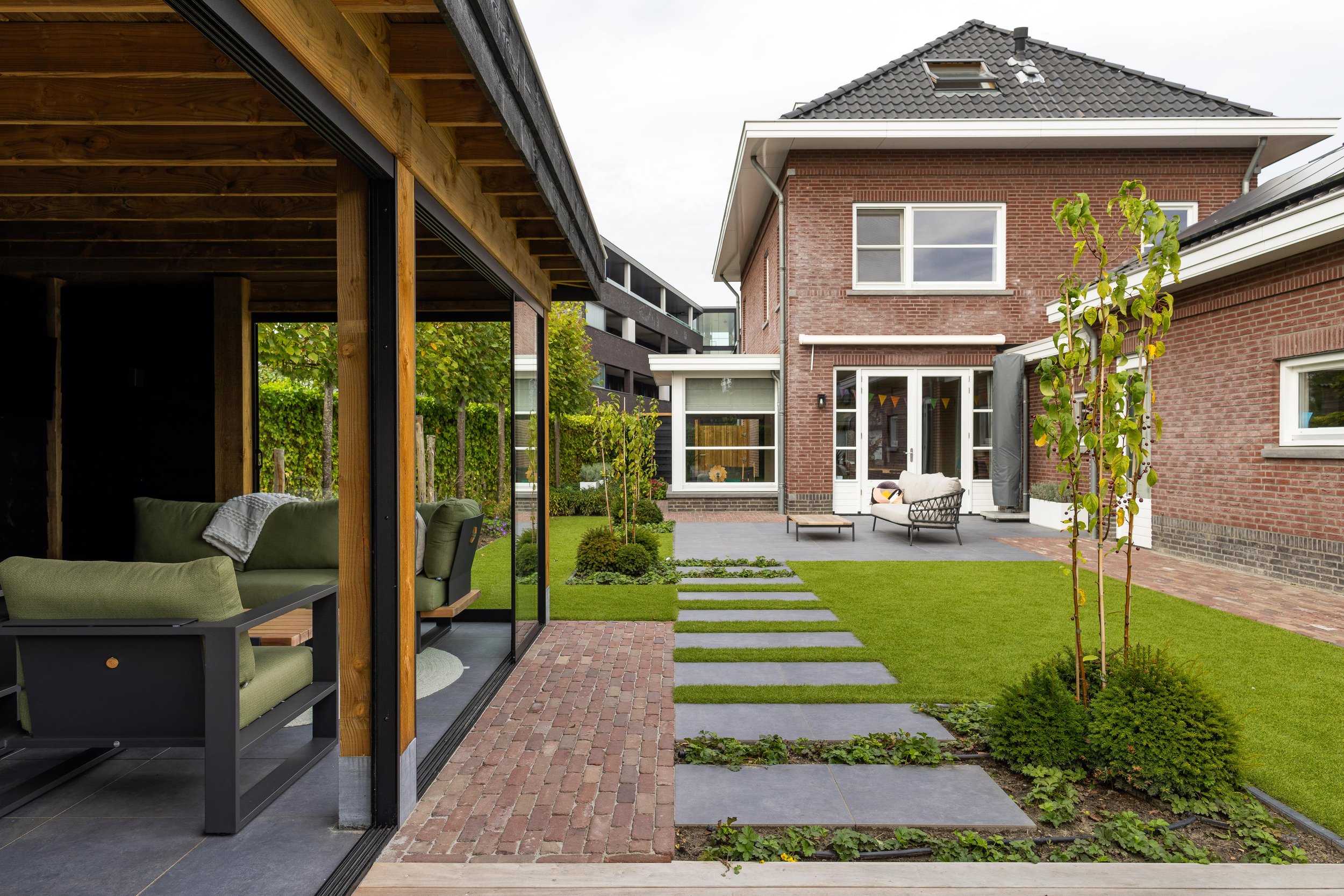 Stapstenen laten leggen