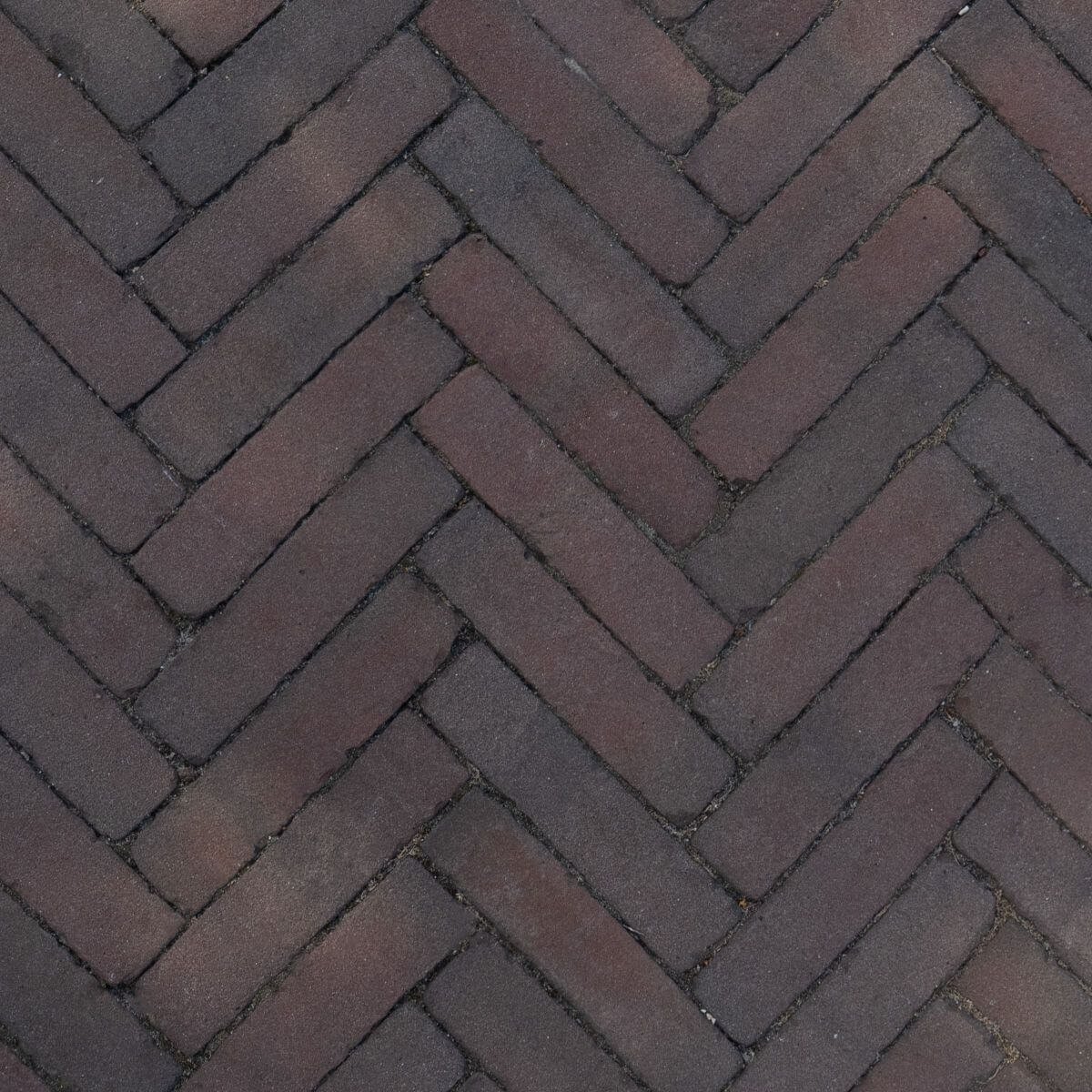 Gebakken klinkers visgraat