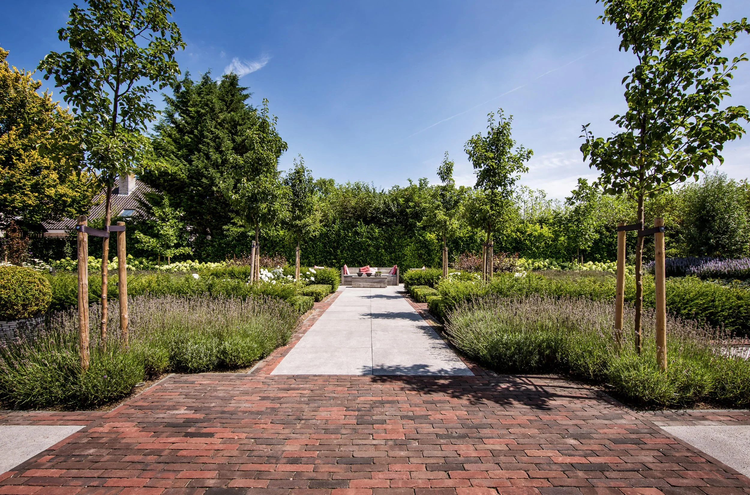 oud hollandse betontegels grijs