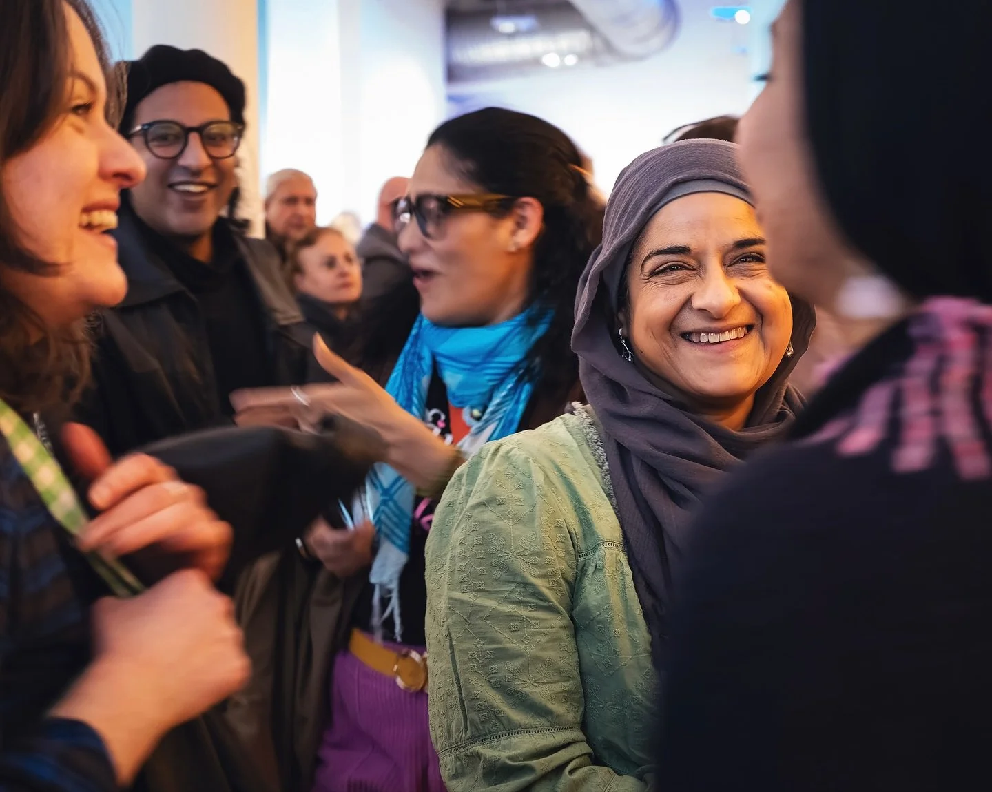 Get along to @streetlevelphotoworks to see Nationhood: Memory and Hope, a really moving and inspiring exhibition of portraits from across the UK. 
Here are a few photos I captured at the Glasgow opening - the final leg of its tour having already been