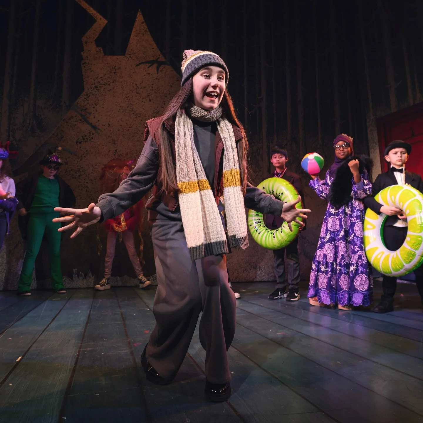 Pupils from Blackfriars Primary and St Francis Primary got together to create a wonderful curtain raiser performance at @citizenstheatre and we had a great time together capturing these photos before the schools matinee of Beauty and the Beast. 
Writ