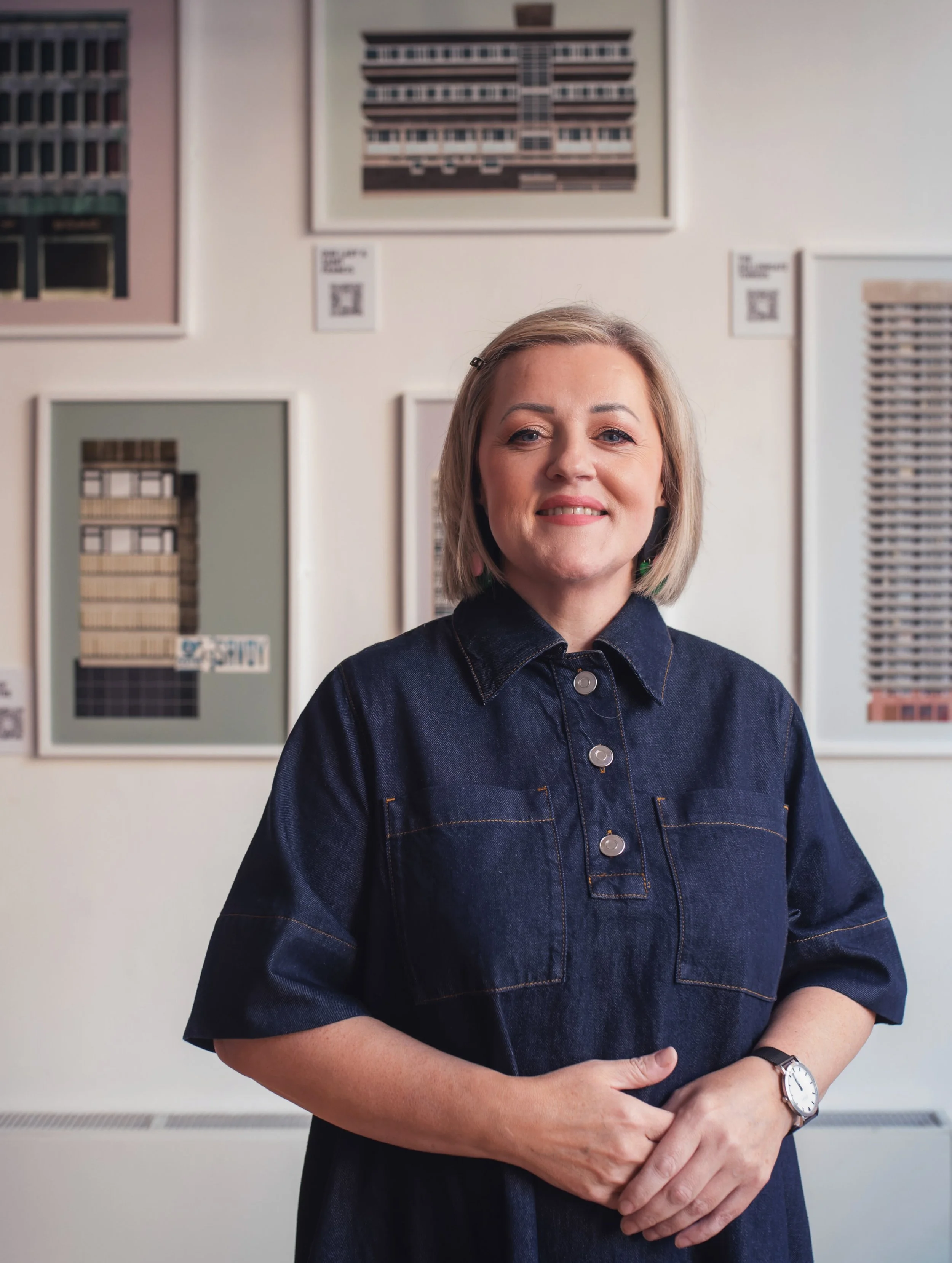 I&rsquo;ve enjoyed the Brutal Glasgow Trail created by @glasgowheritage Seeing  @nebo.peklo &lsquo;s gorgeous illustrations around the city, and having some lovely chats with people in each venue; including one of the Librarians at Anniesland who use
