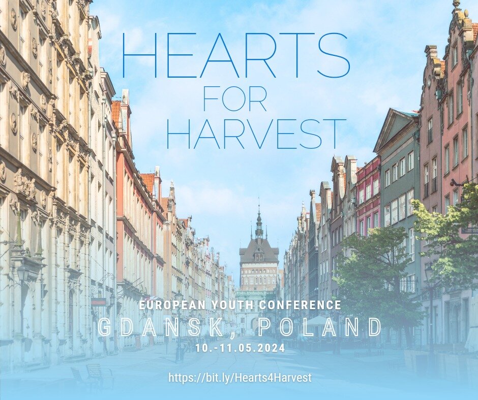 Are you registered for the European Summit &amp; also planning on coming to the Hearts for Harvest Youth Event? 🙋🏼

A separate registration is required! 

Register using the link in our bio by April 14th!