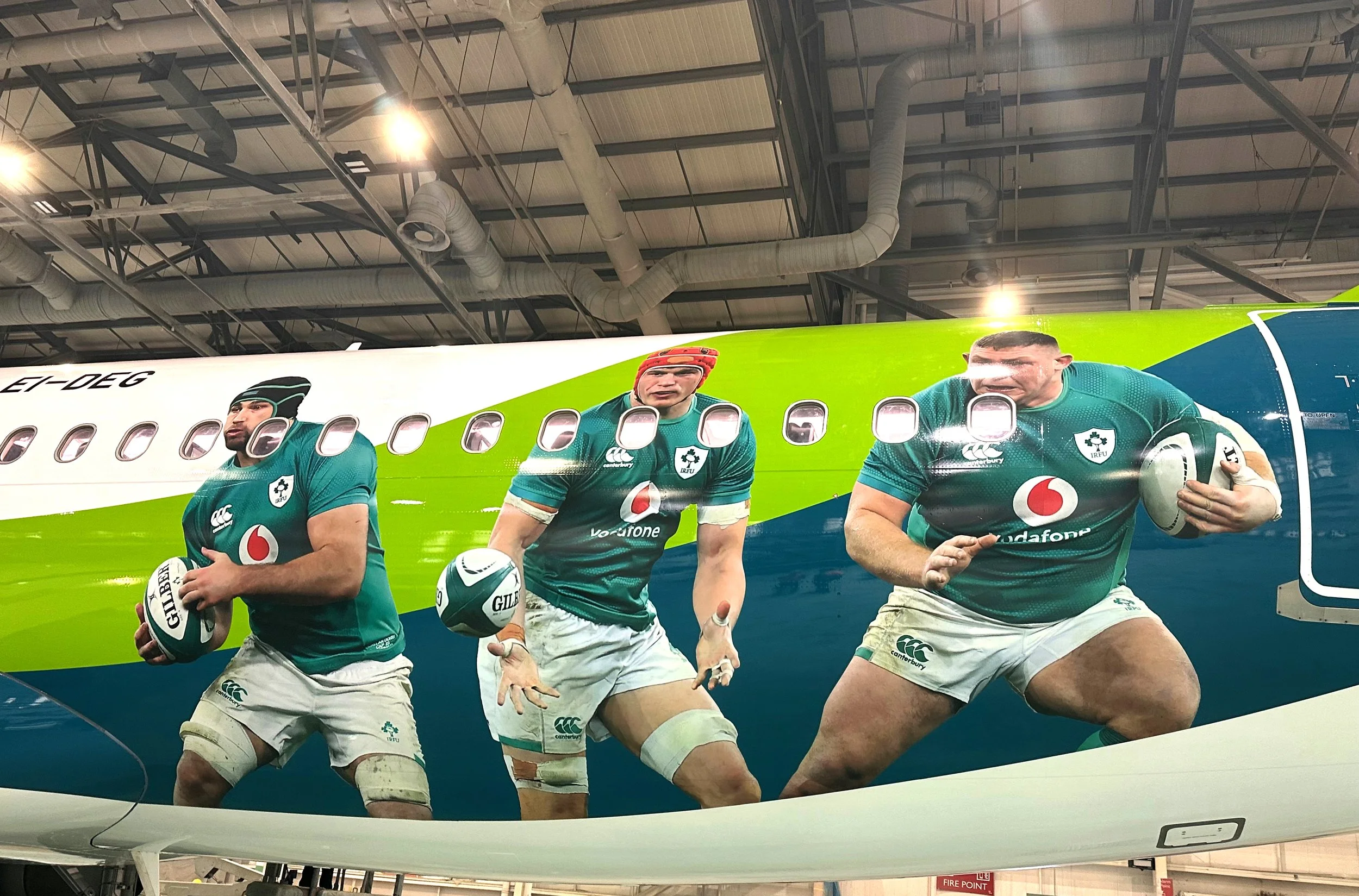 Aer Lingus Rugby Aircraft Design
