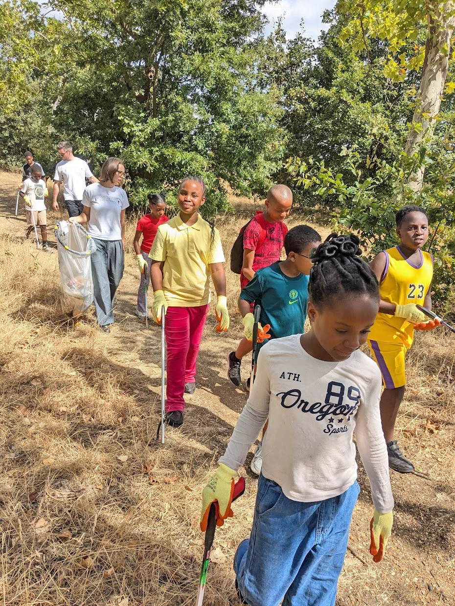 Litter picking organised by TimeGivers