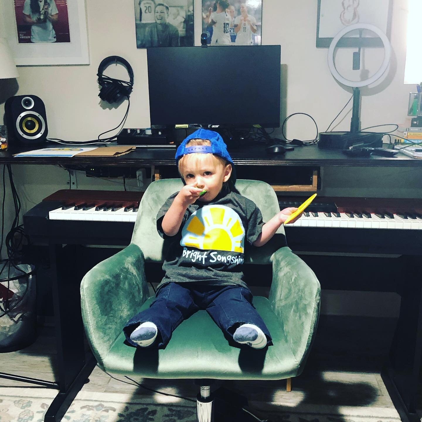 In addition to being the CEO at Bright Songshine, this little business man likes to  work at his taco truck, spin on the chair and drive some trains around. Inquire today and you might be lucky enough to talk to the CEO himself! #brightsongshine #pri