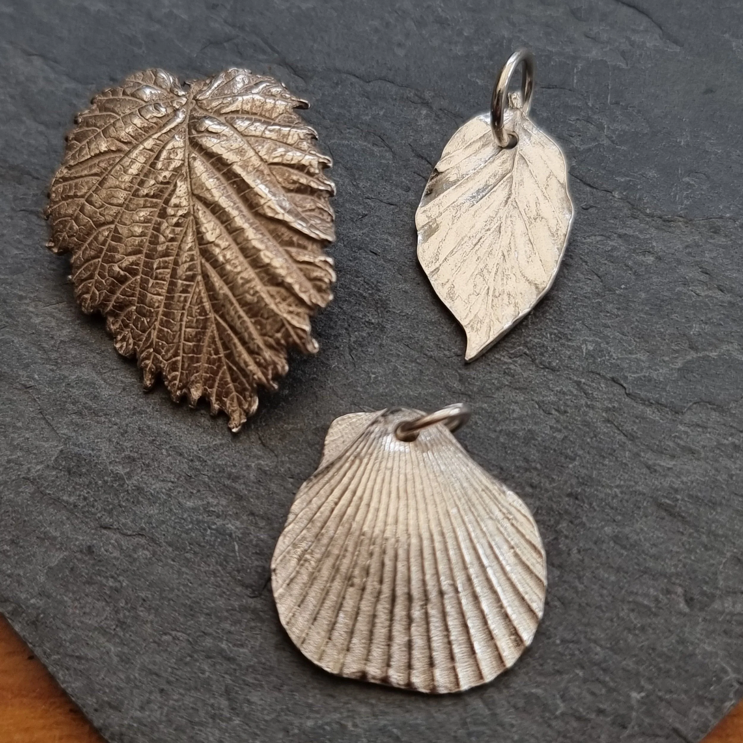 Silver Jewellery Intermediate – Nature Theme Moulds and Textures