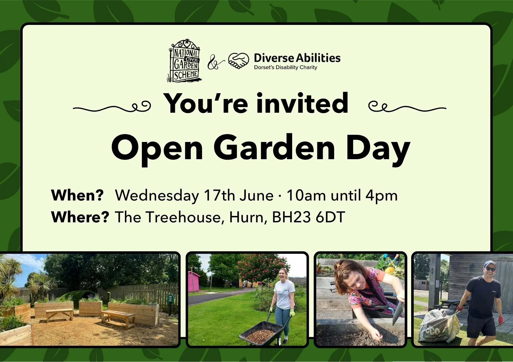 National Open Garden Scheme at The Treehouse
