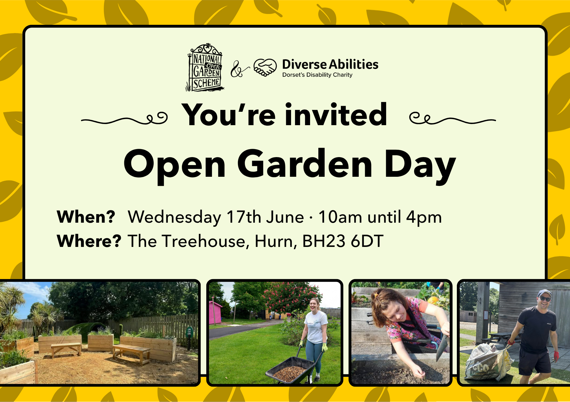 National Open Garden Scheme at The Treehouse