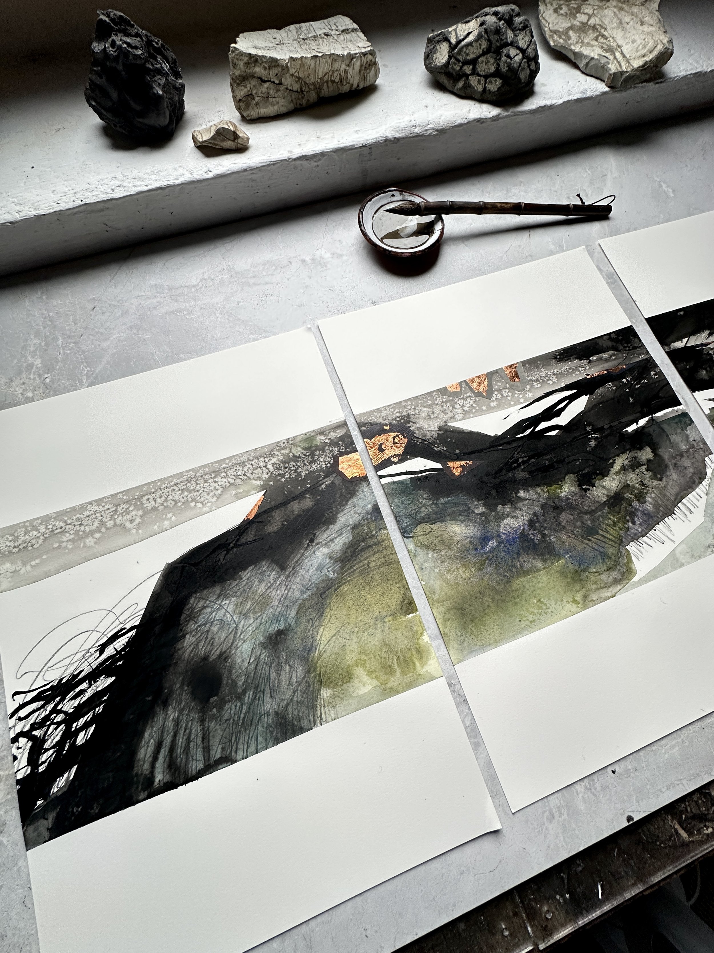 NEW COLLECTION/Monte Morello Skyline ll/ Triptych