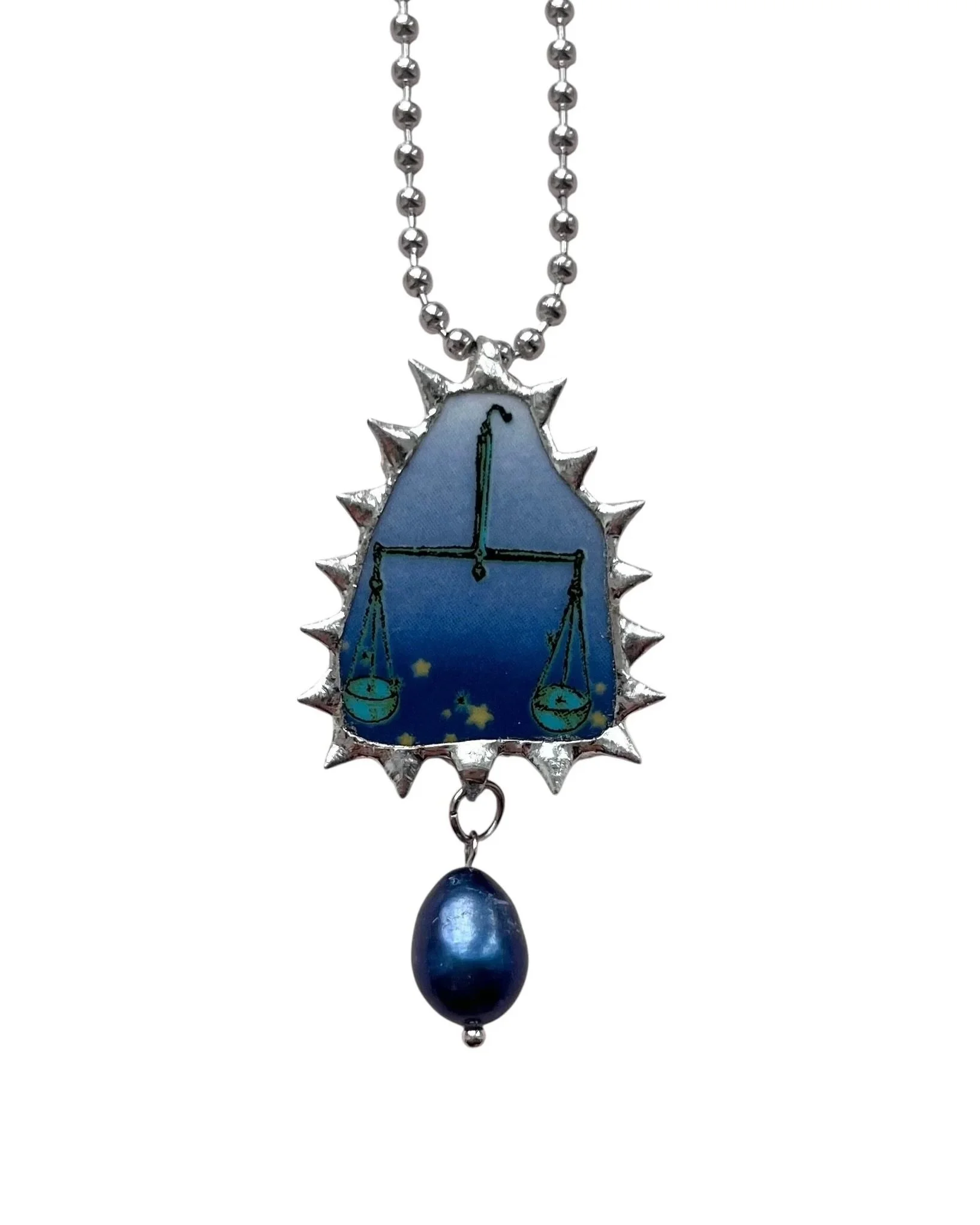 𝕿𝖍𝖊 𝕬𝖘𝖙𝖗𝖔𝖑𝖔𝖌𝖞 𝕮𝖔𝖑𝖑𝖊𝖈𝖙𝖎𝖔𝖓 - Libra Necklace