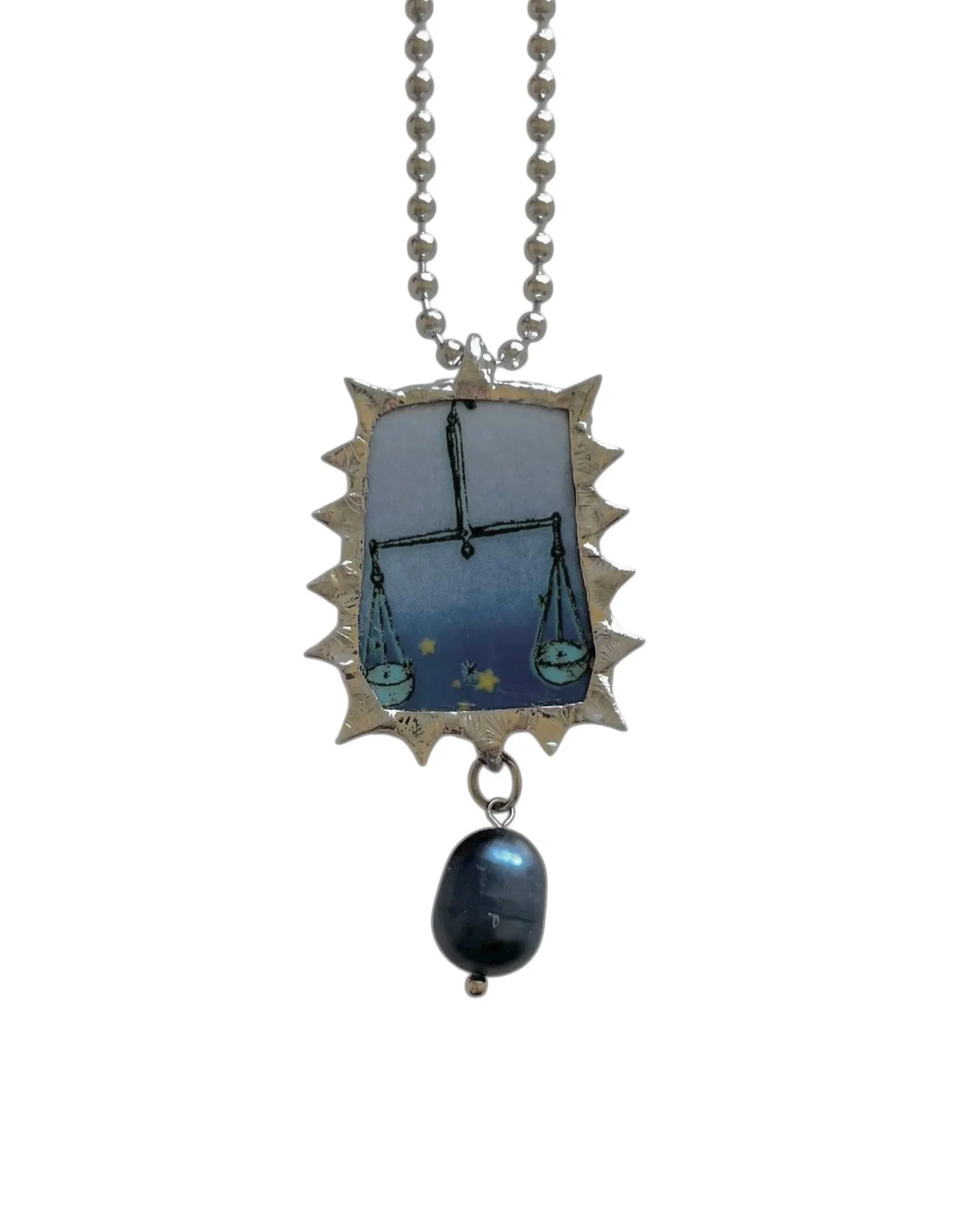 RESERVED 𝕿𝖍𝖊 𝕬𝖘𝖙𝖗𝖔𝖑𝖔𝖌𝖞 𝕮𝖔𝖑𝖑𝖊𝖈𝖙𝖎𝖔𝖓 - Libra Necklace