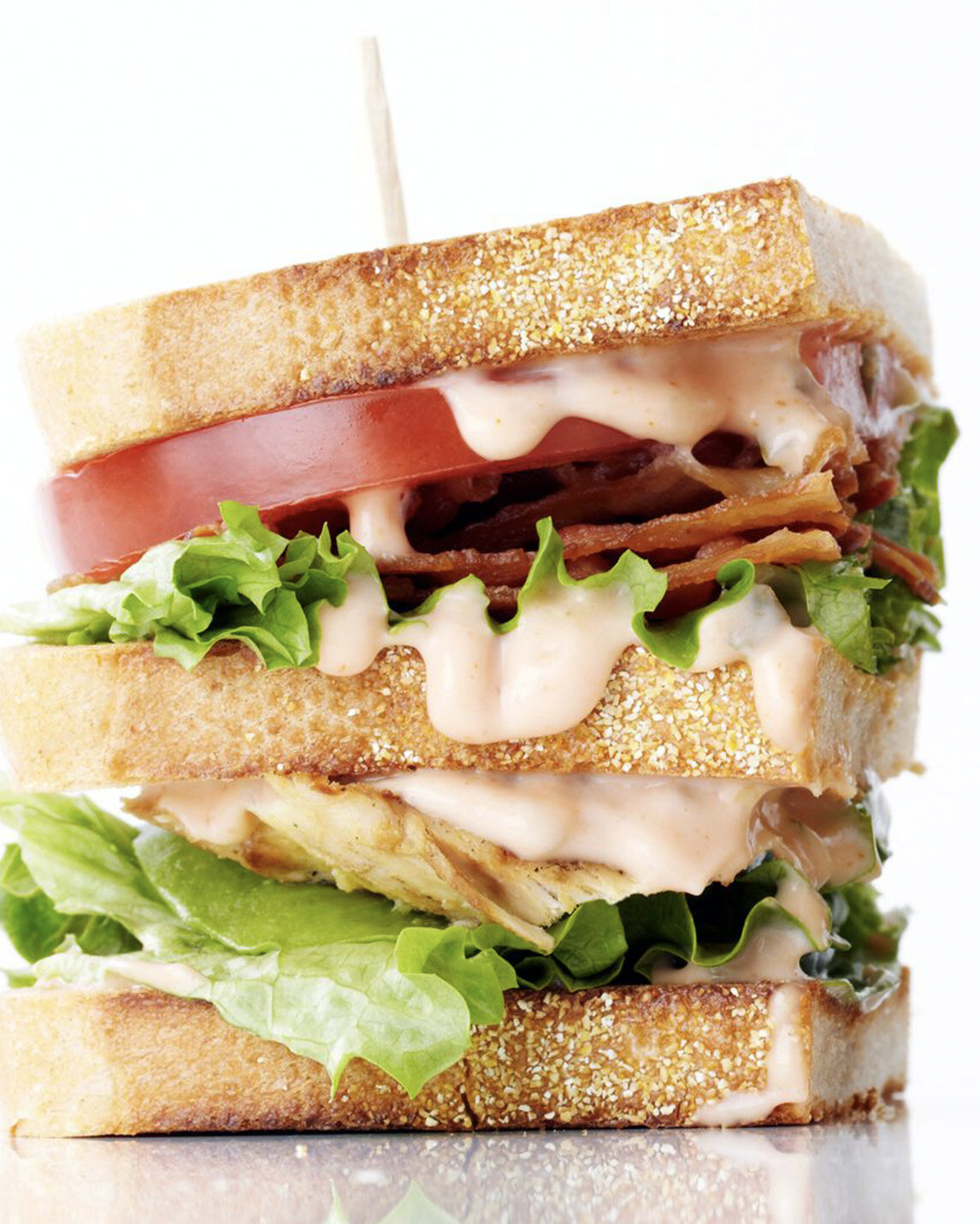 Grilled Chicken Club Sandwich Recipe — Bite Me More