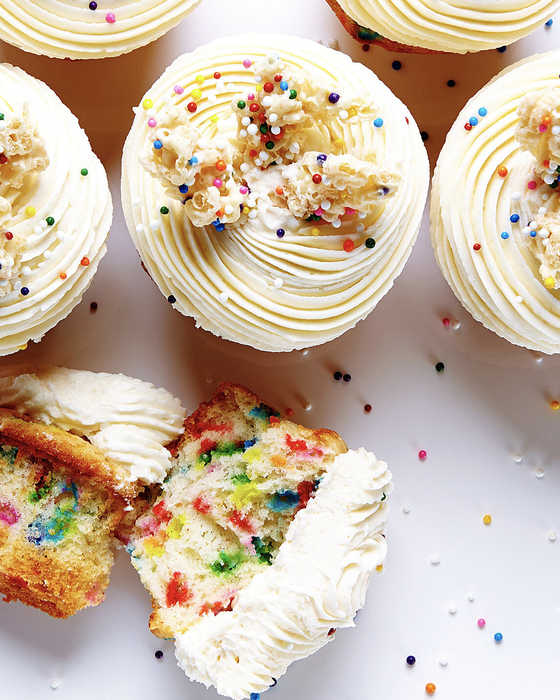 Homemade Funfetti Cupcakes Recipe Bite Me More
