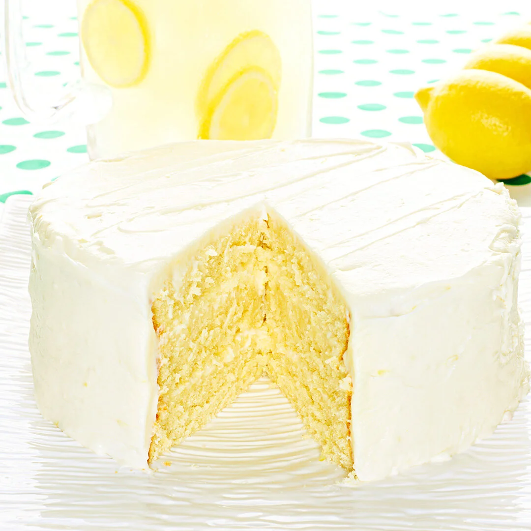 Lemonade Layer Cake with Lemonade Icing Recipe