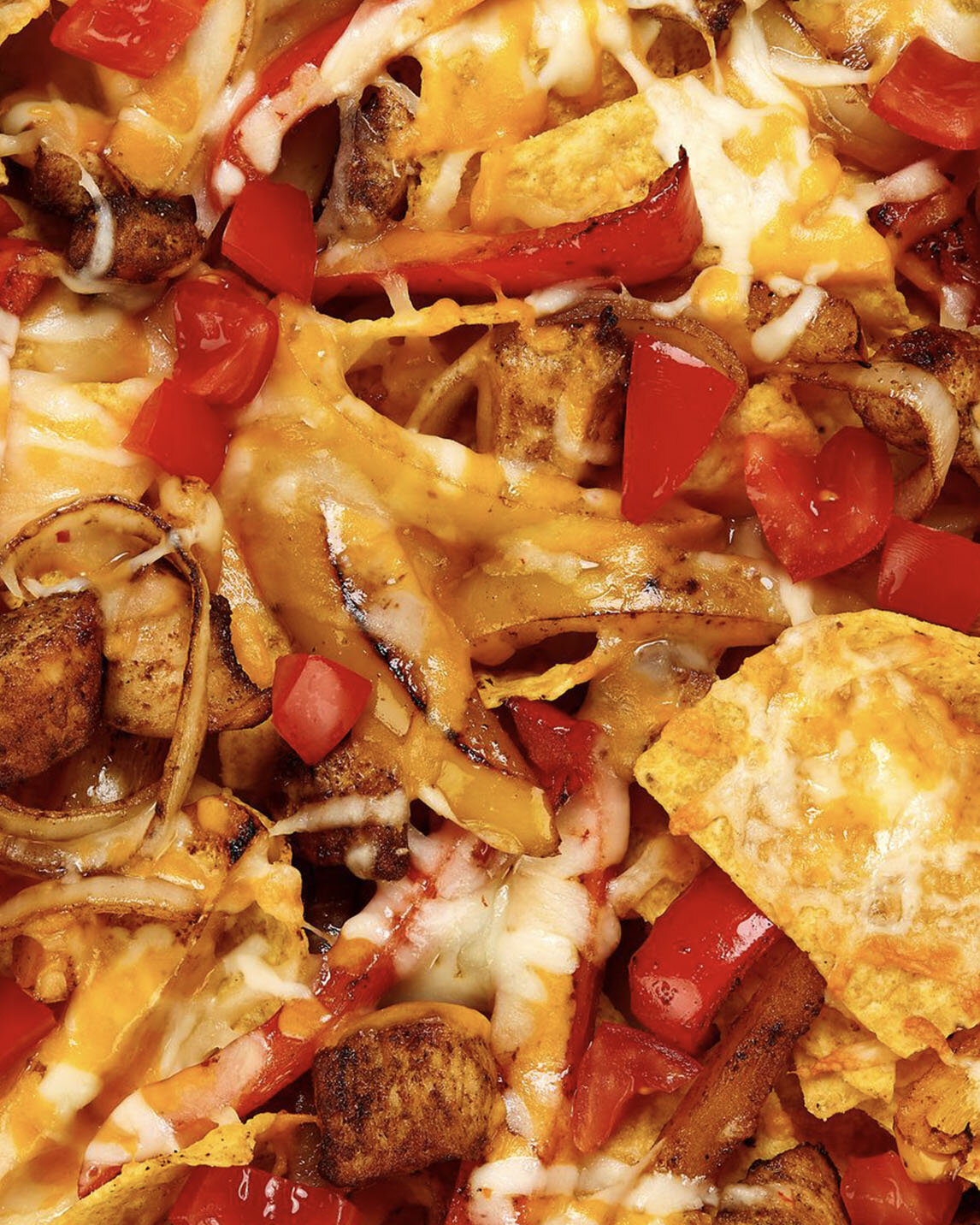 Easy Chicken Fajita Nachos Recipe Bite Me More
