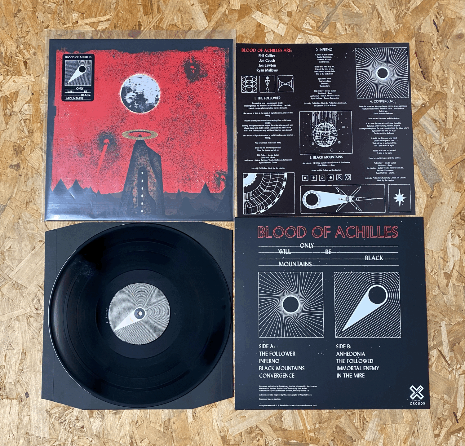 Blood Of Achilles - Only Will Be Black Mountains — Crosstown Studios