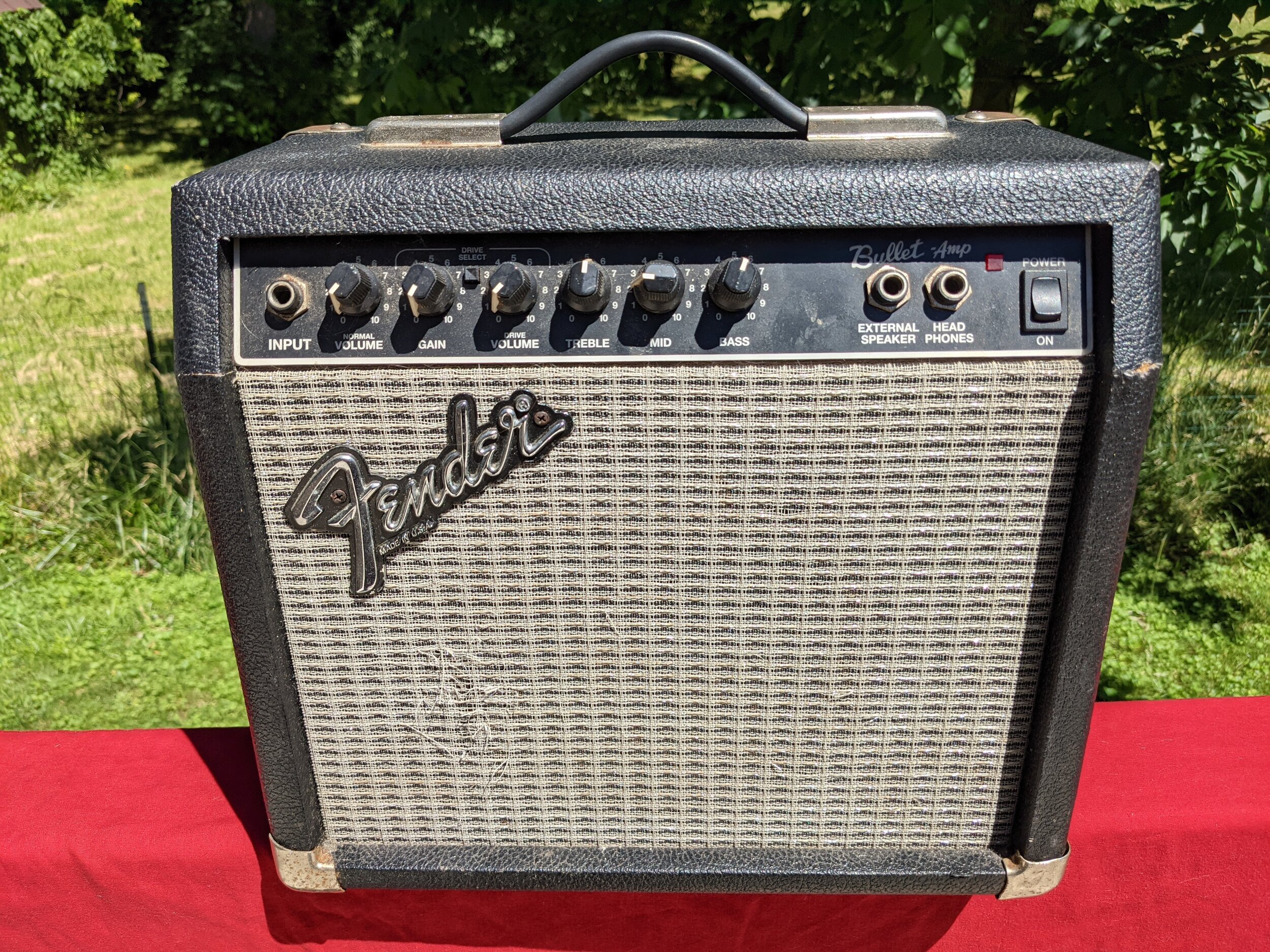90's Fender Bullet Amp Made in USA — Matt's Music Exchange