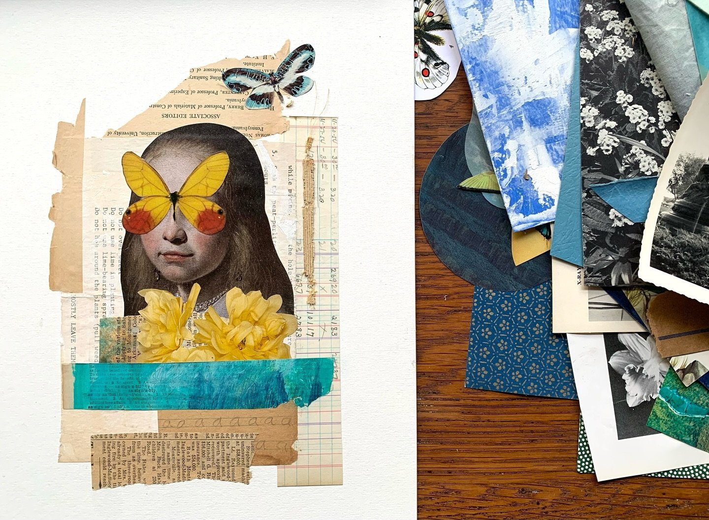 A last minute collage today.

#collage #collageart #collageartist
#collageartwork #moderncollage #contemporarycollage 
#papercollage #analogcollage #collageonpaper #handcutcollage #handmadecollage #paperart #mixedmediaartist #cutandpaste #dailycollag