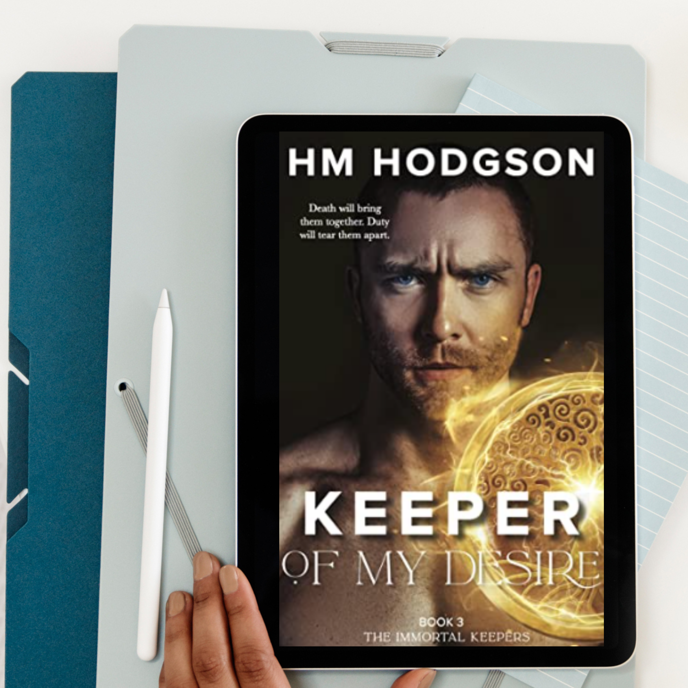 HM Hodgson - Author of Keeper Of My Heart, Book 3, Keeper Of My Desire