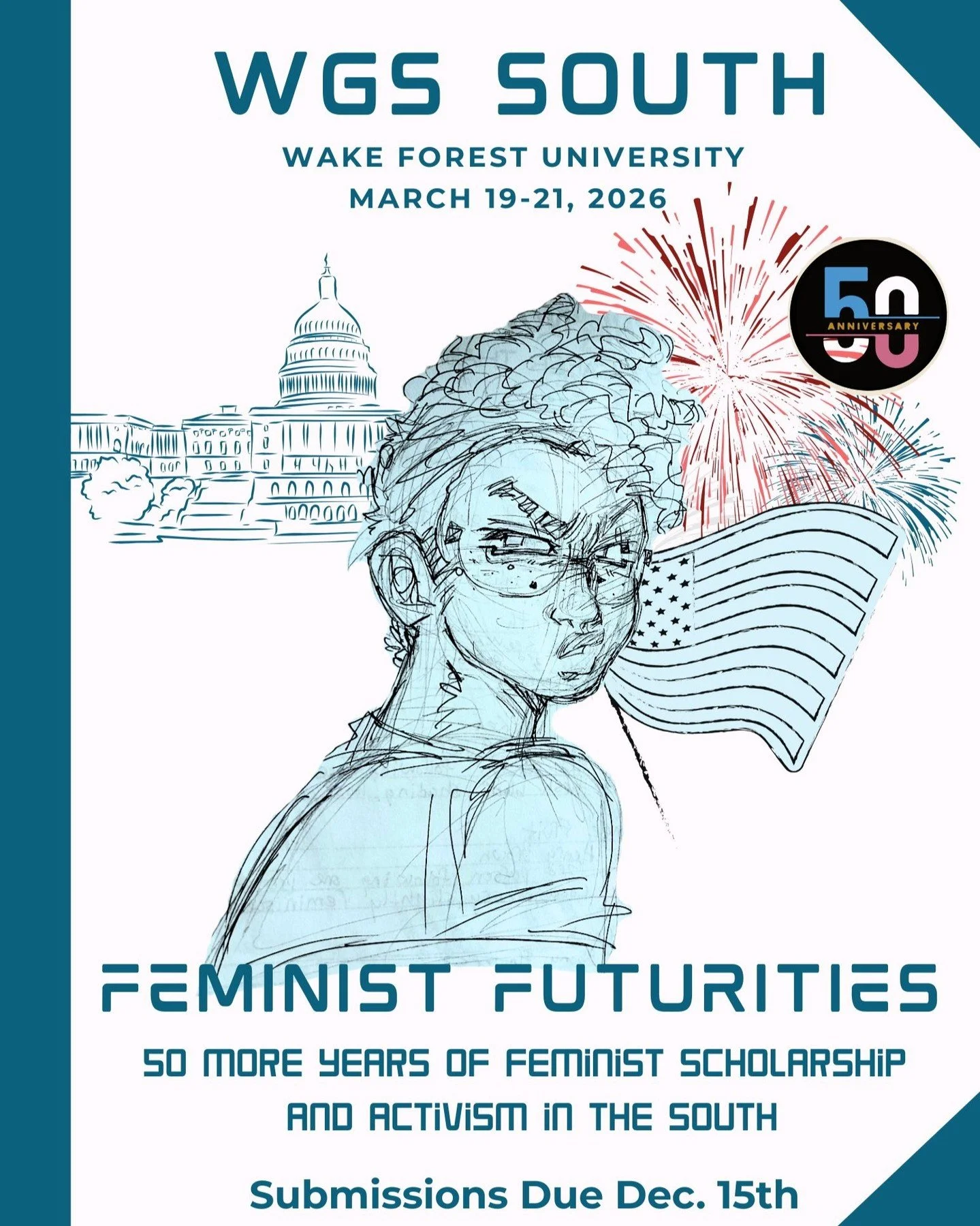 It's getting to be that time! 

Have you written (and actually submitted) your WGS South 2026 conference proposal yet?

Submissions are Due Monday, Dec 15th!
https://wgssouth.org/2026cfps 

#wgs #lgbtq #bipoc #transadvocate #crt #disability #disabili