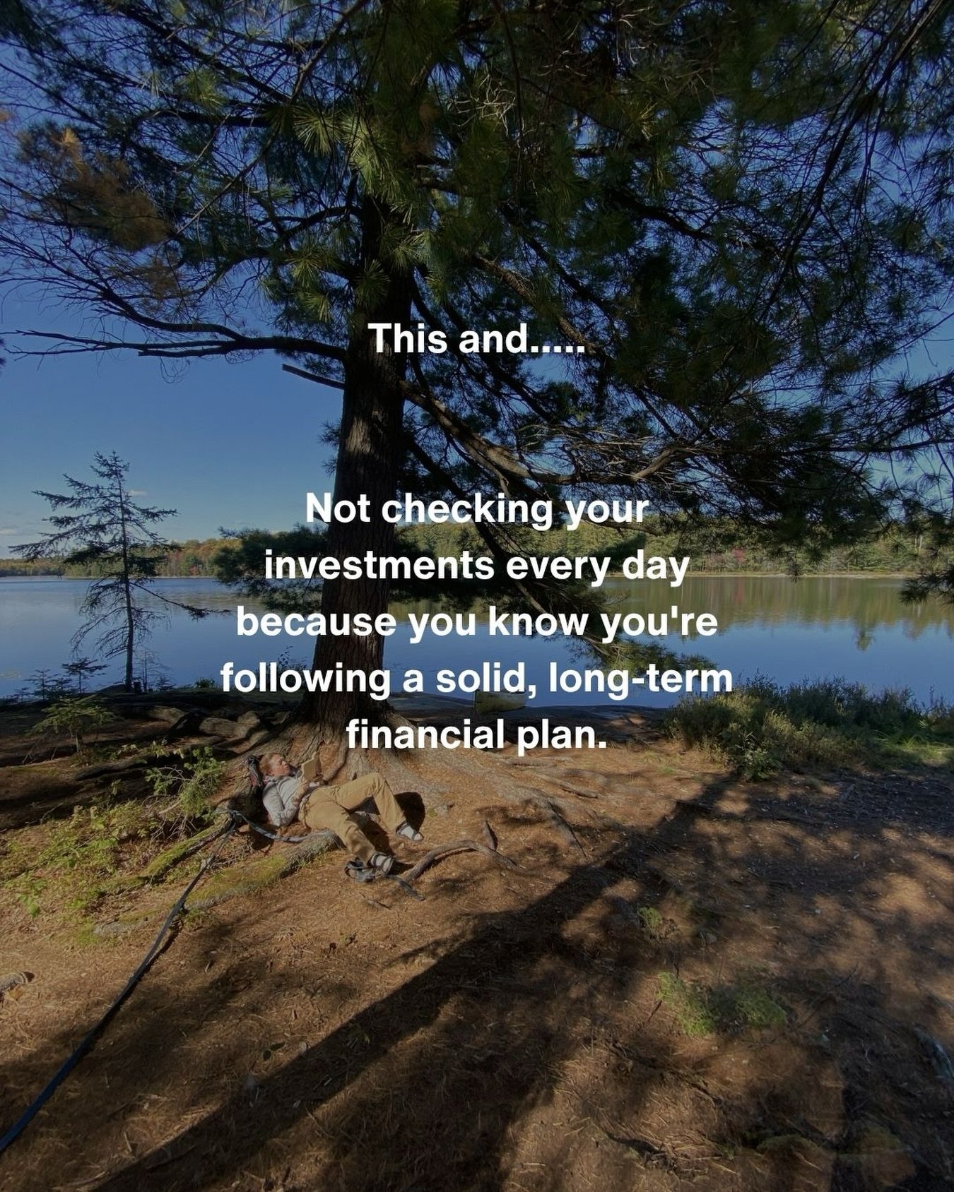 This and... not needing to check your investment account every time the market moves, because you&rsquo;ve got a plan and you trust it.
.
Obsessively tracking your portfolio is one of the most common mistakes new investors make. It creates anxiety a
