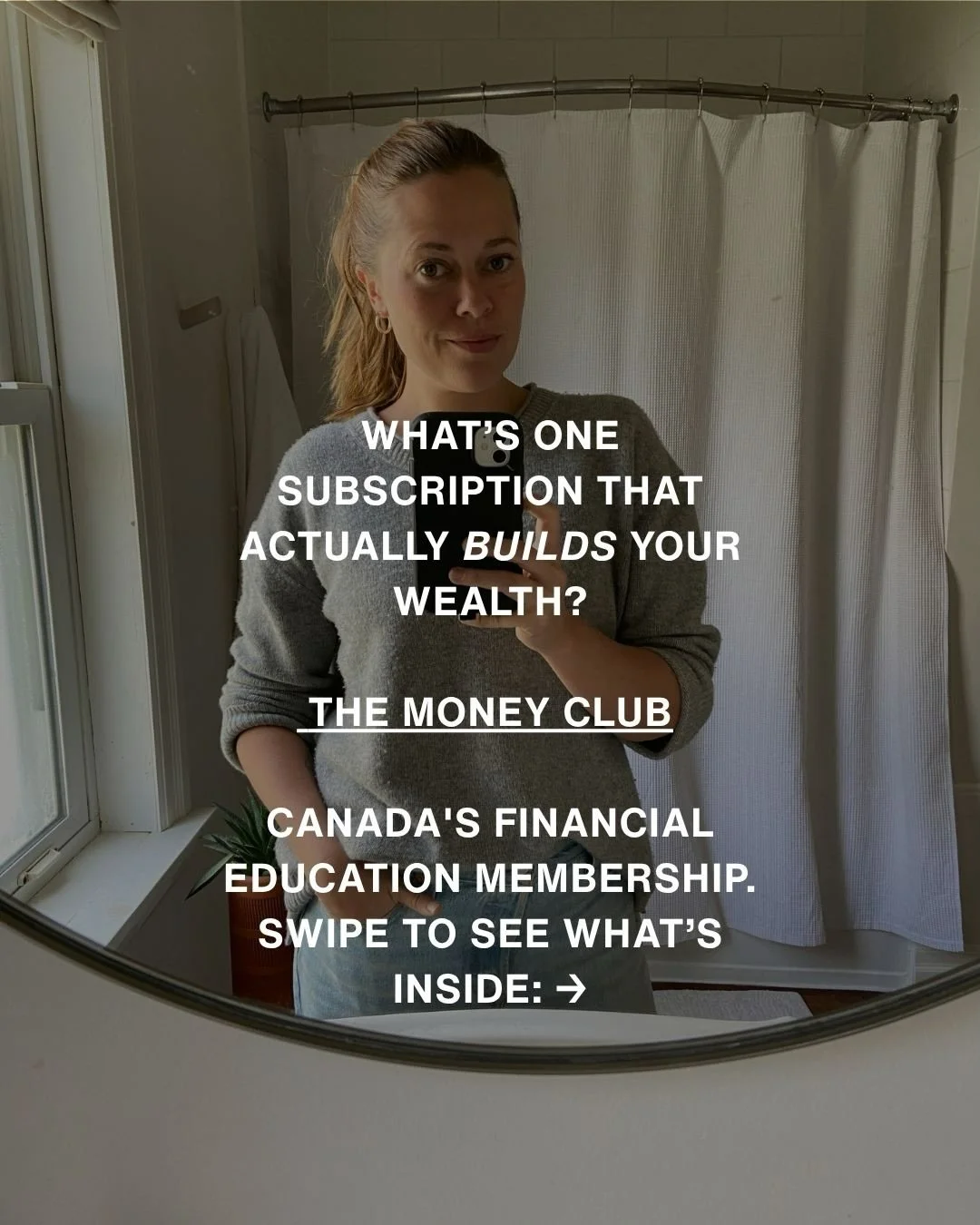 Here&rsquo;s everything you get as a member of The Money Club every month:

📅 MONTHLY WEBINAR &mdash; 45&ndash;60 minutes on a financial topic that matters for your real life in Canada. Workshop-quality education, included every month. Every repla