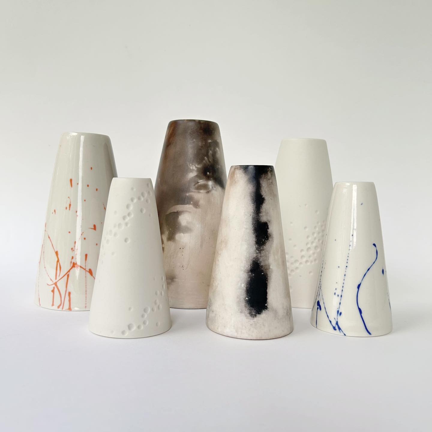 Back in the studio today casting vases because they were popular at Ceramics in Charnwood&hellip;.. 

This is always a strange one. It seems to be an unwritten rule that if something is popular at one show and you make a load for the next one then no