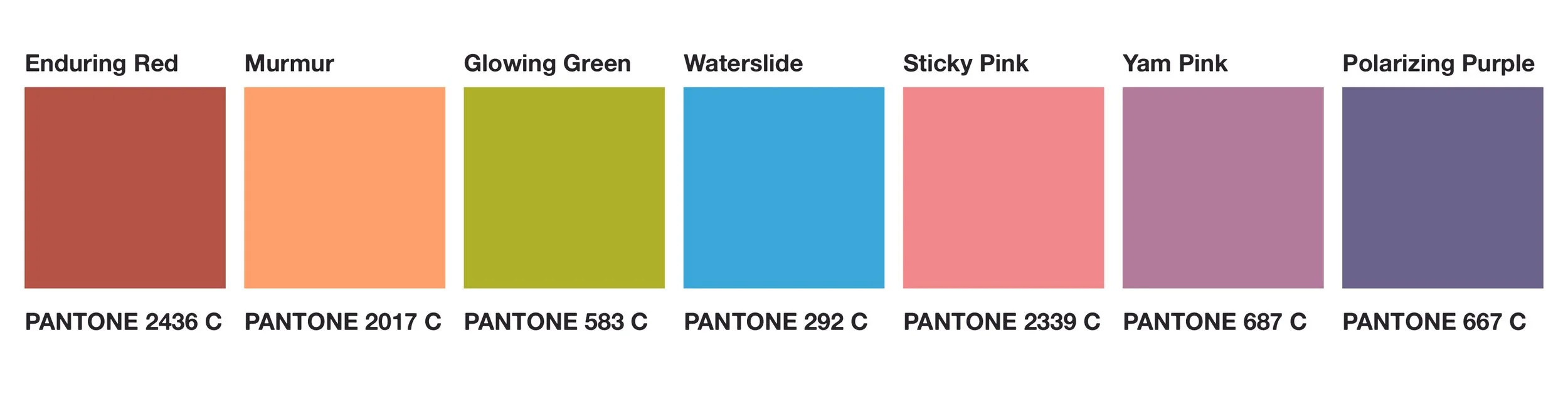 color palette spring summer 2027 trend packaging trend