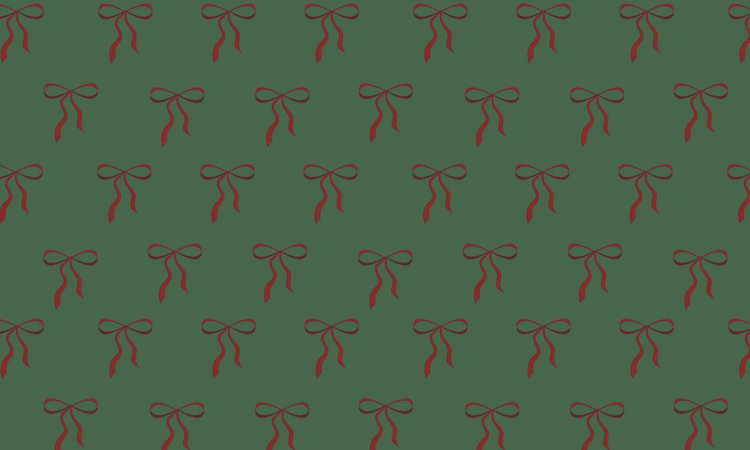 bows pattern holiday 2026 trend