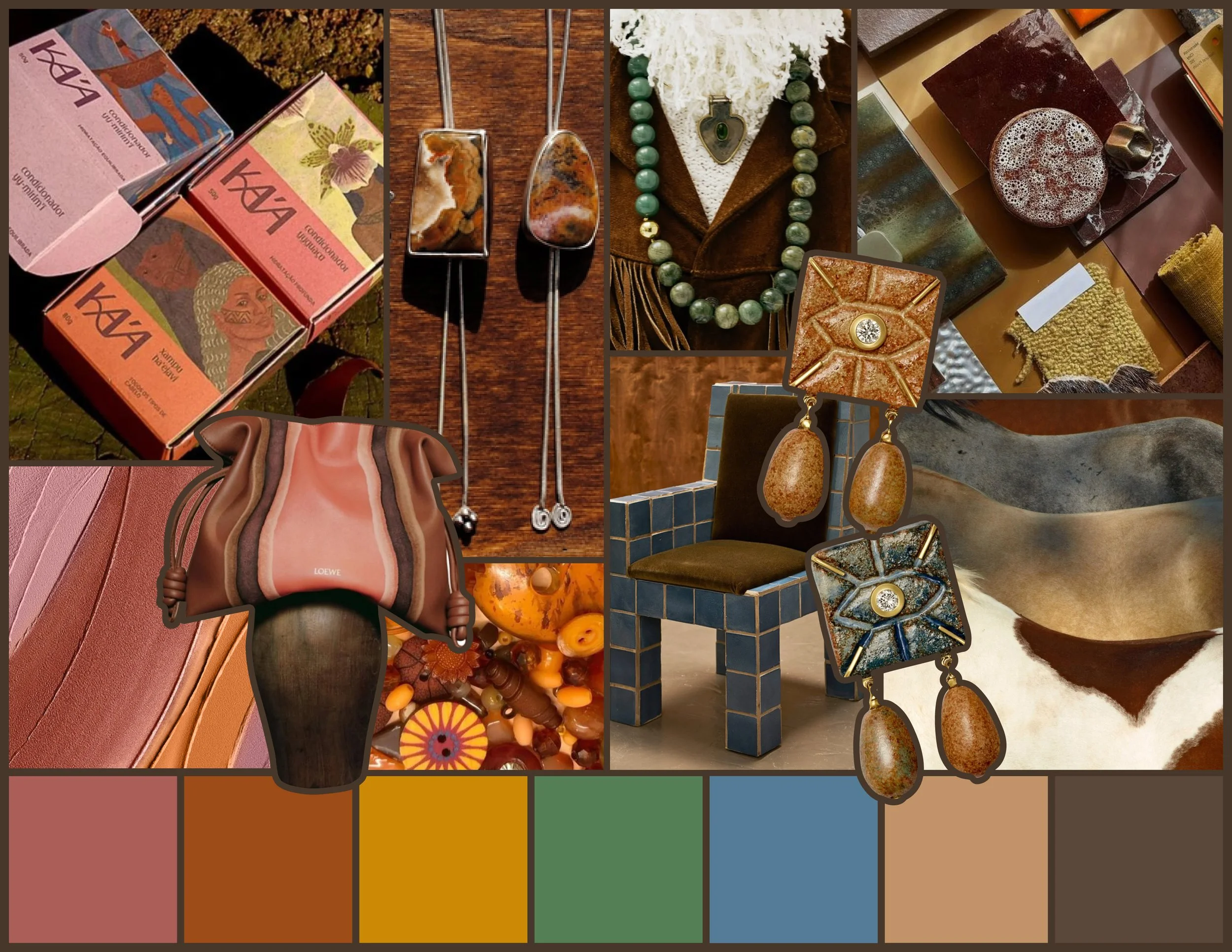Fall Winter Packaging Trend Mood Board