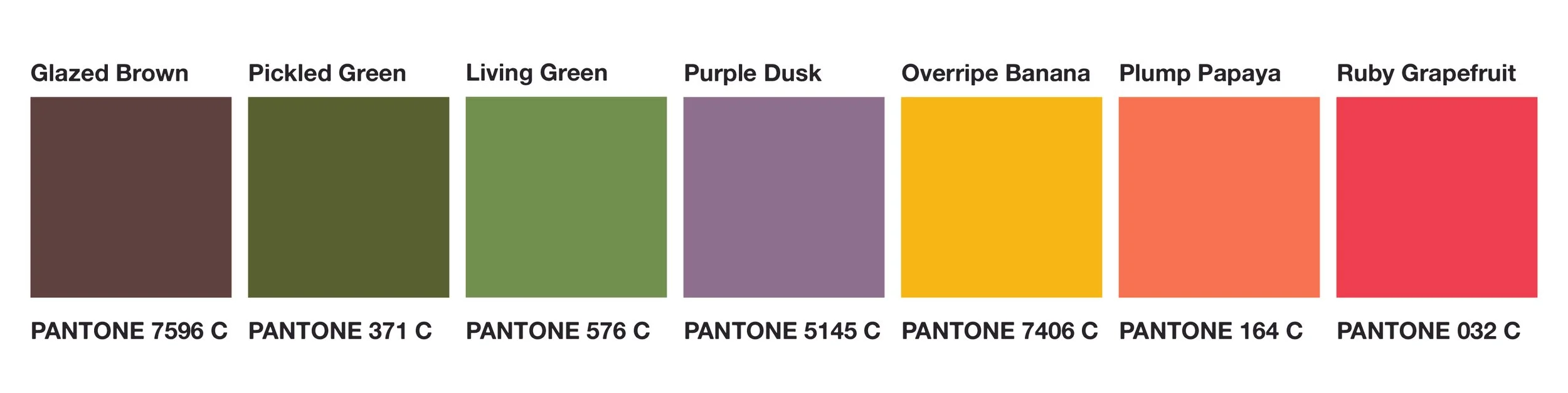 color palette spring summer 2027 terra viva packaging trend