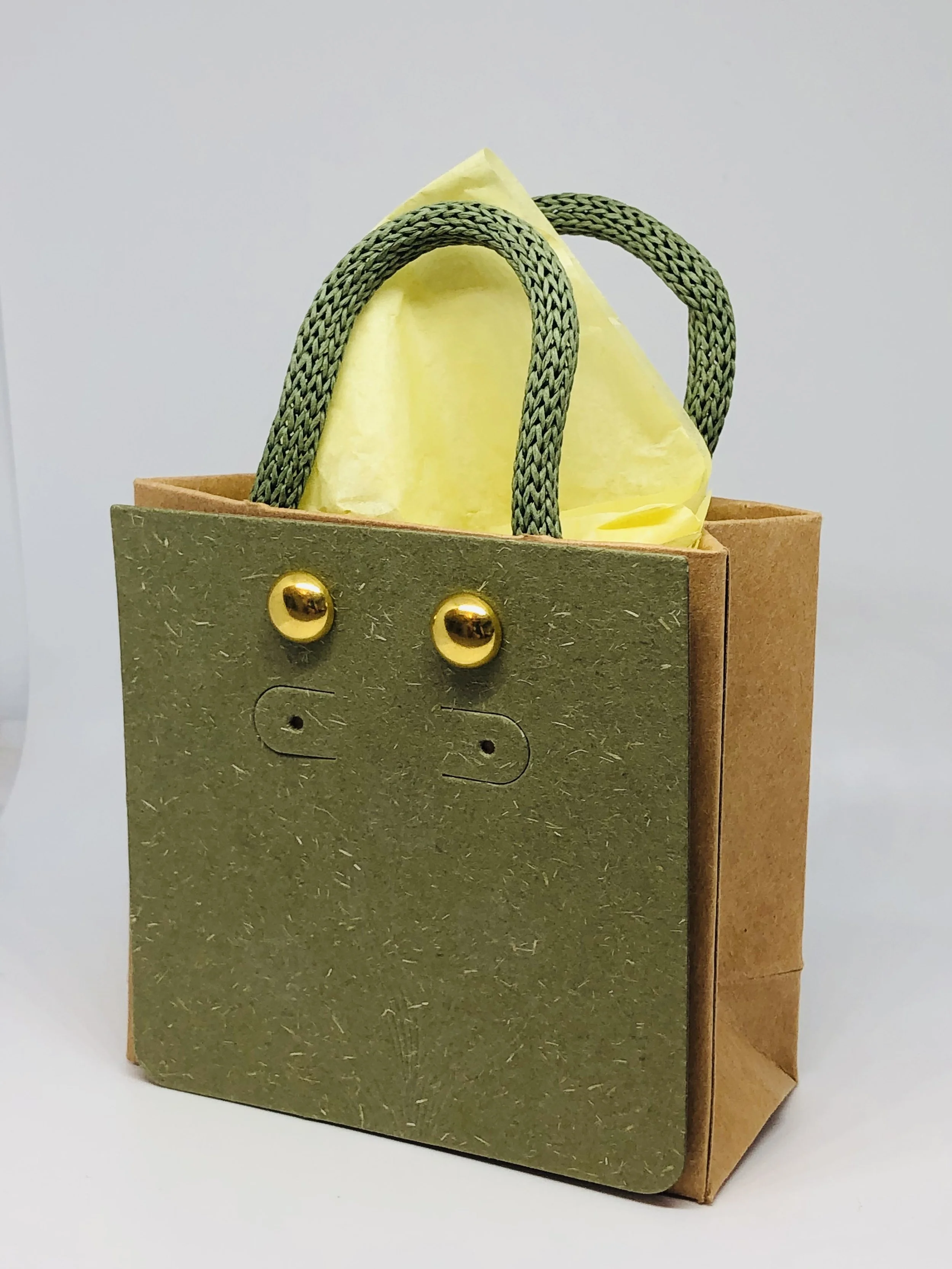 gift packaging jewelry packaging gift bags earrings with card outside A&H packaging