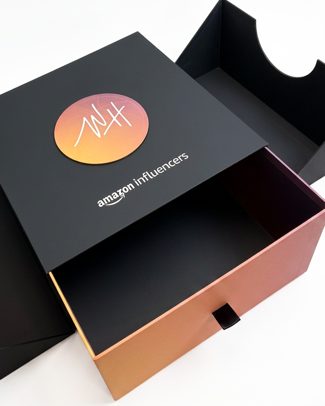 influencer boxes bespoke enhanced mailer boxes packaging A&H