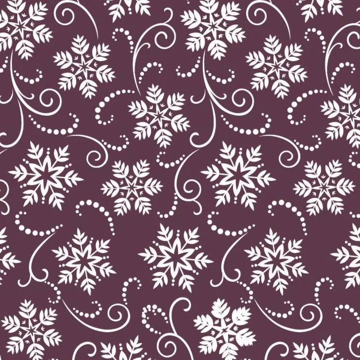 snowflakes pattern stardust soiree holiday 2025 trend A&H