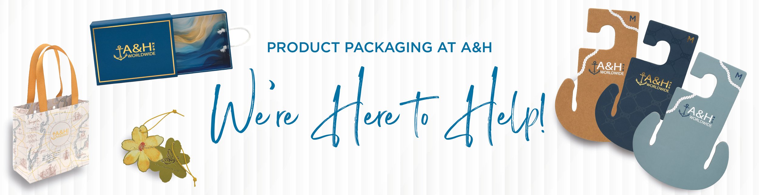 product packaging at A&H Manufacturing packaging accessories and jewelry