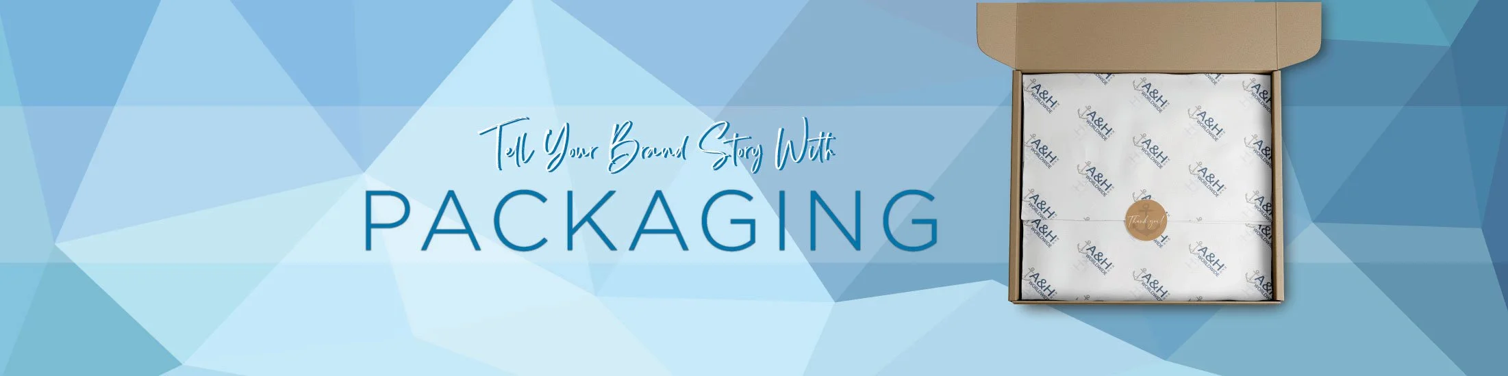 A&H Manufacturing Packaging banner 