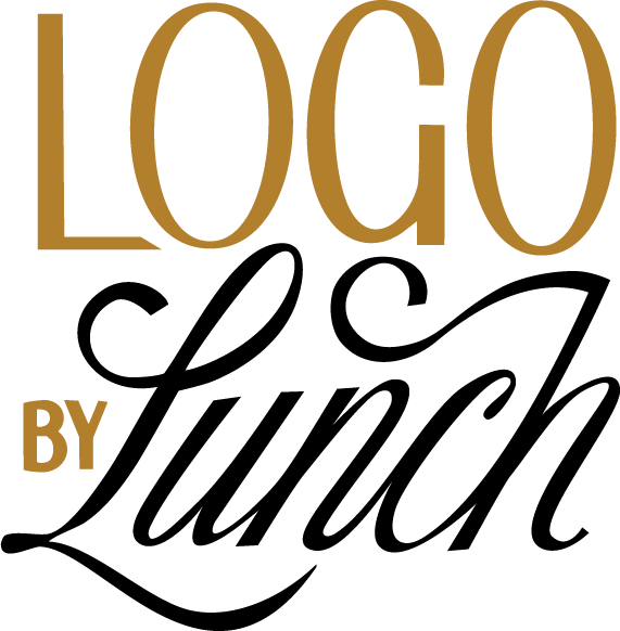A logo with the word 'LOGO' in large, brown letters, and 'BY' in smaller brown letters, with a black background.