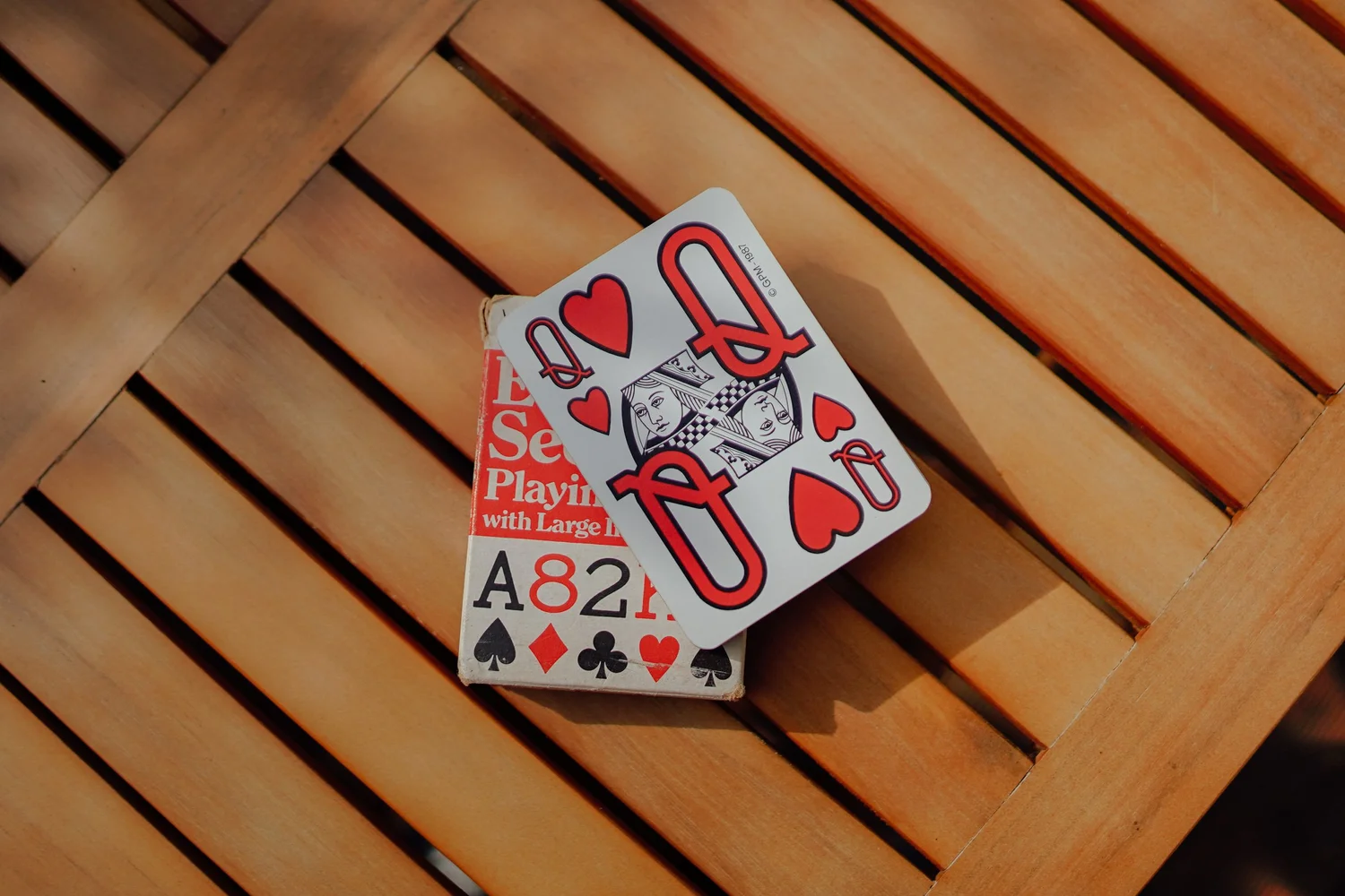 Very Rare Vintage Waddingtons Easy to read Playing Cards  Travel Things  Concept Store