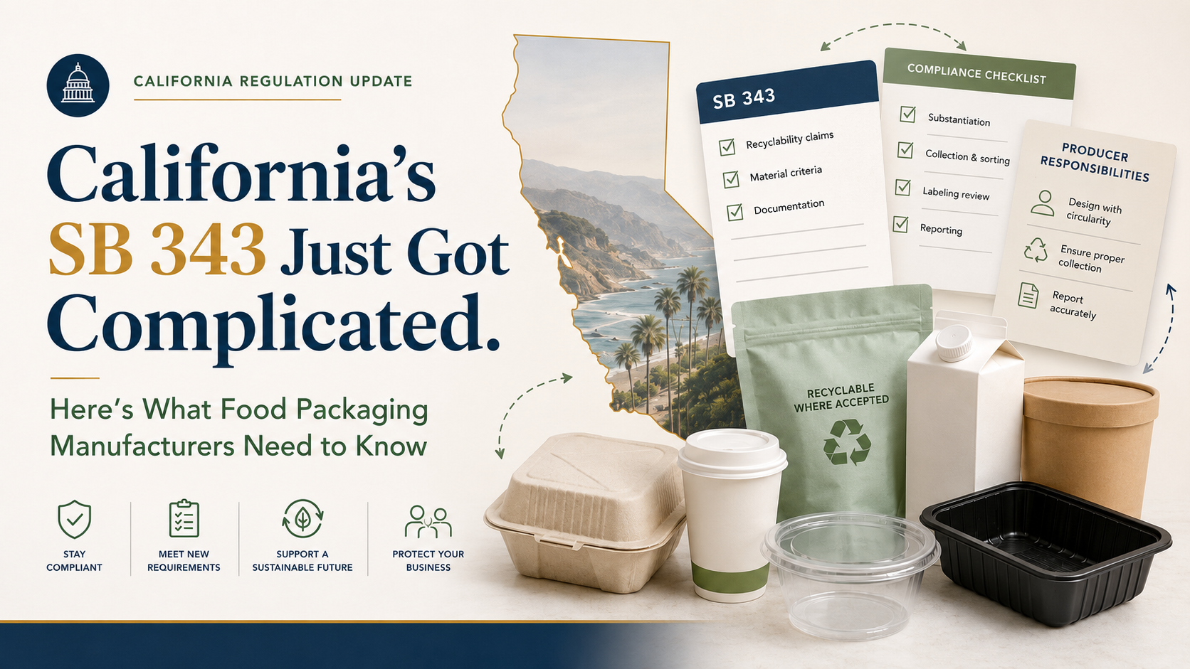 California's SB 343 Just Got Complicated. Here's What Food Packaging Manufacturers Need to Know