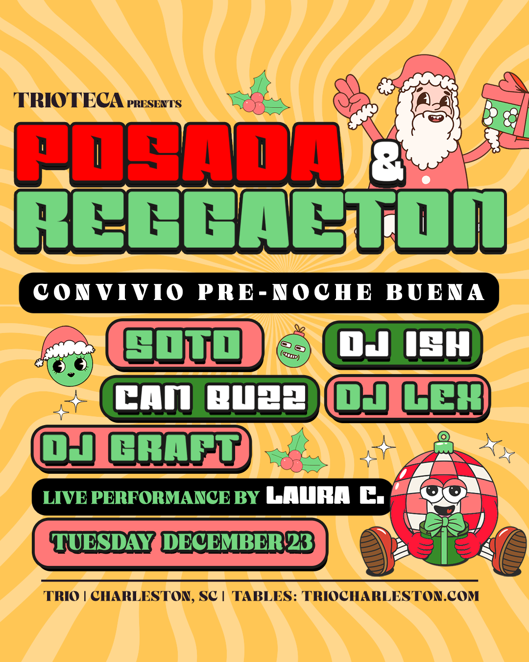 Trioteca: POSADA &amp; REGGAETON