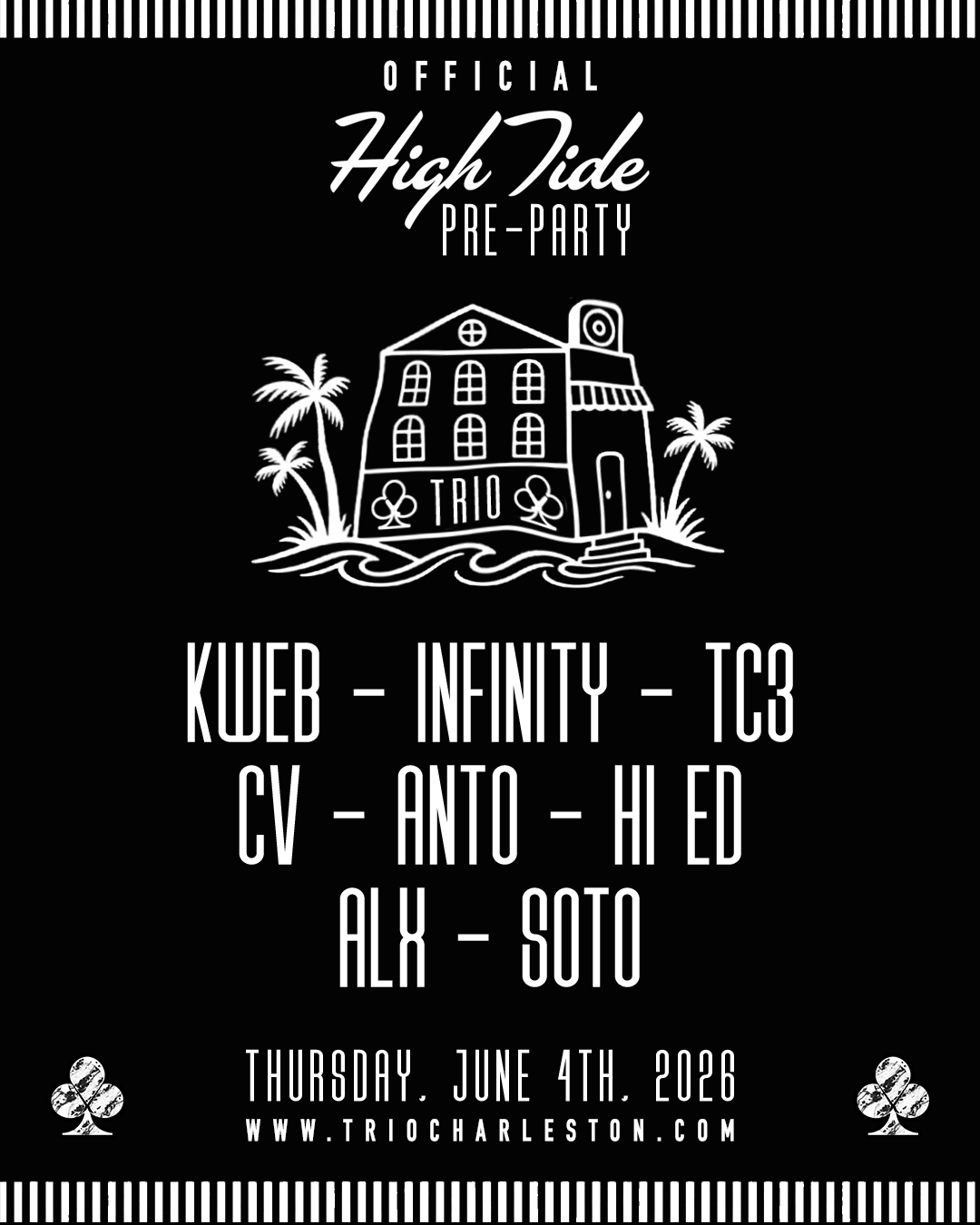 OFFICIAL HIGH TIDE PRE-PARTY