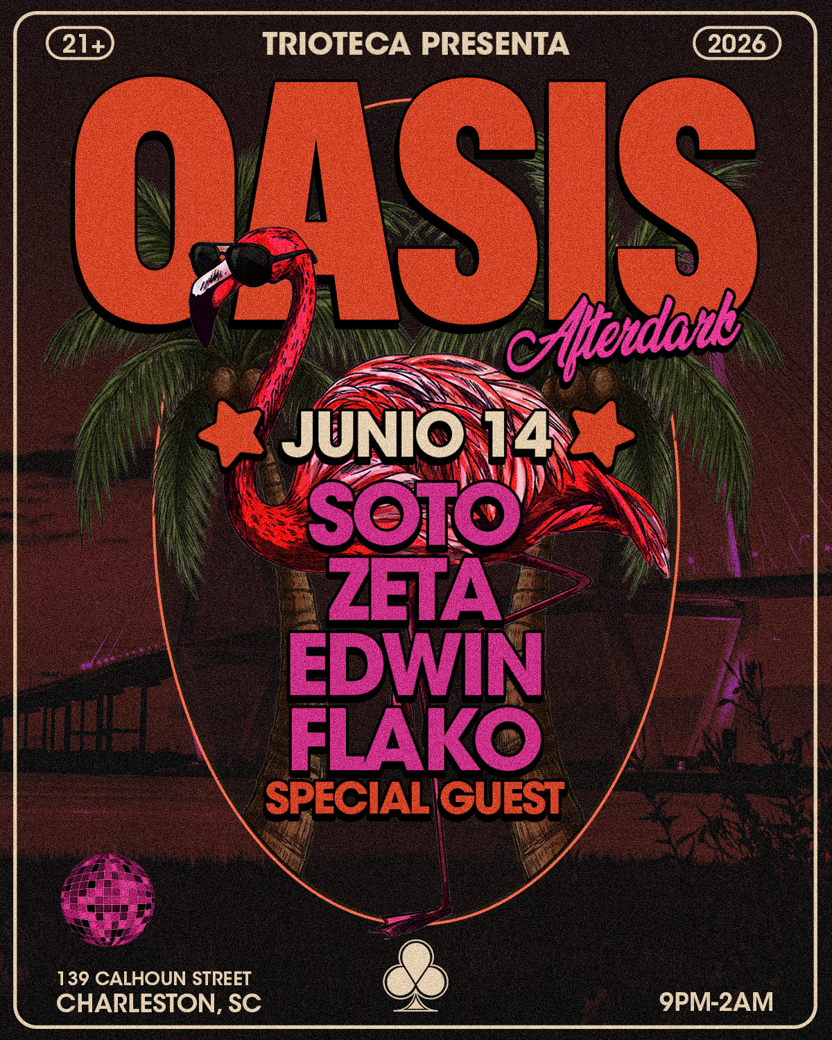 TRIOTECA PRESENTS: OASIS AFTERDARK